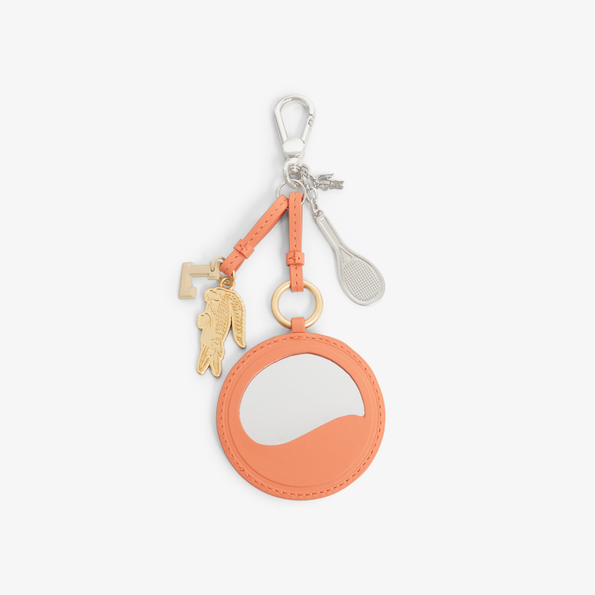 Tennis Racket Mirror L Charms Key Ring image number 1