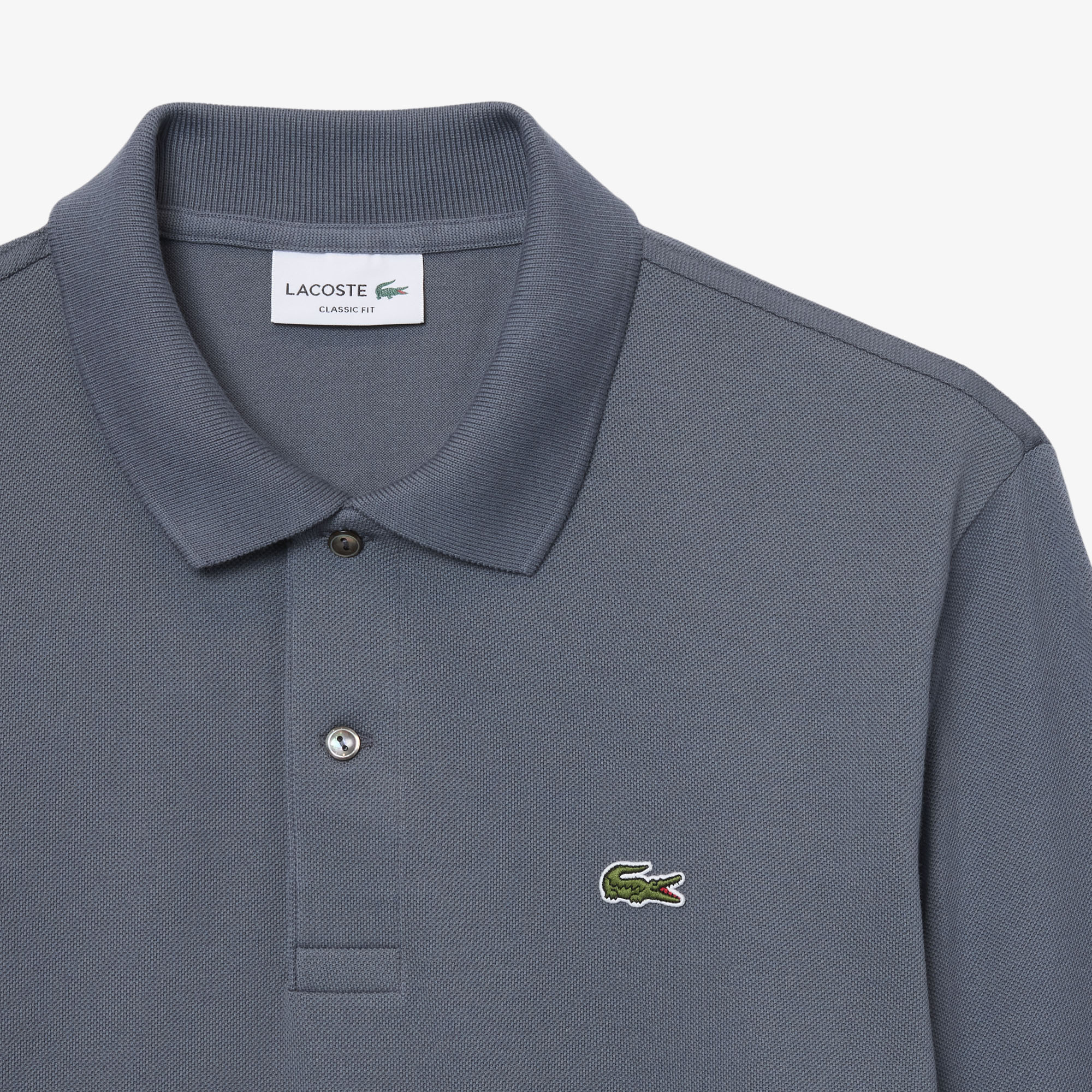 Classic Fit Long Sleeved L.12.12 Polo Shirt image number 4