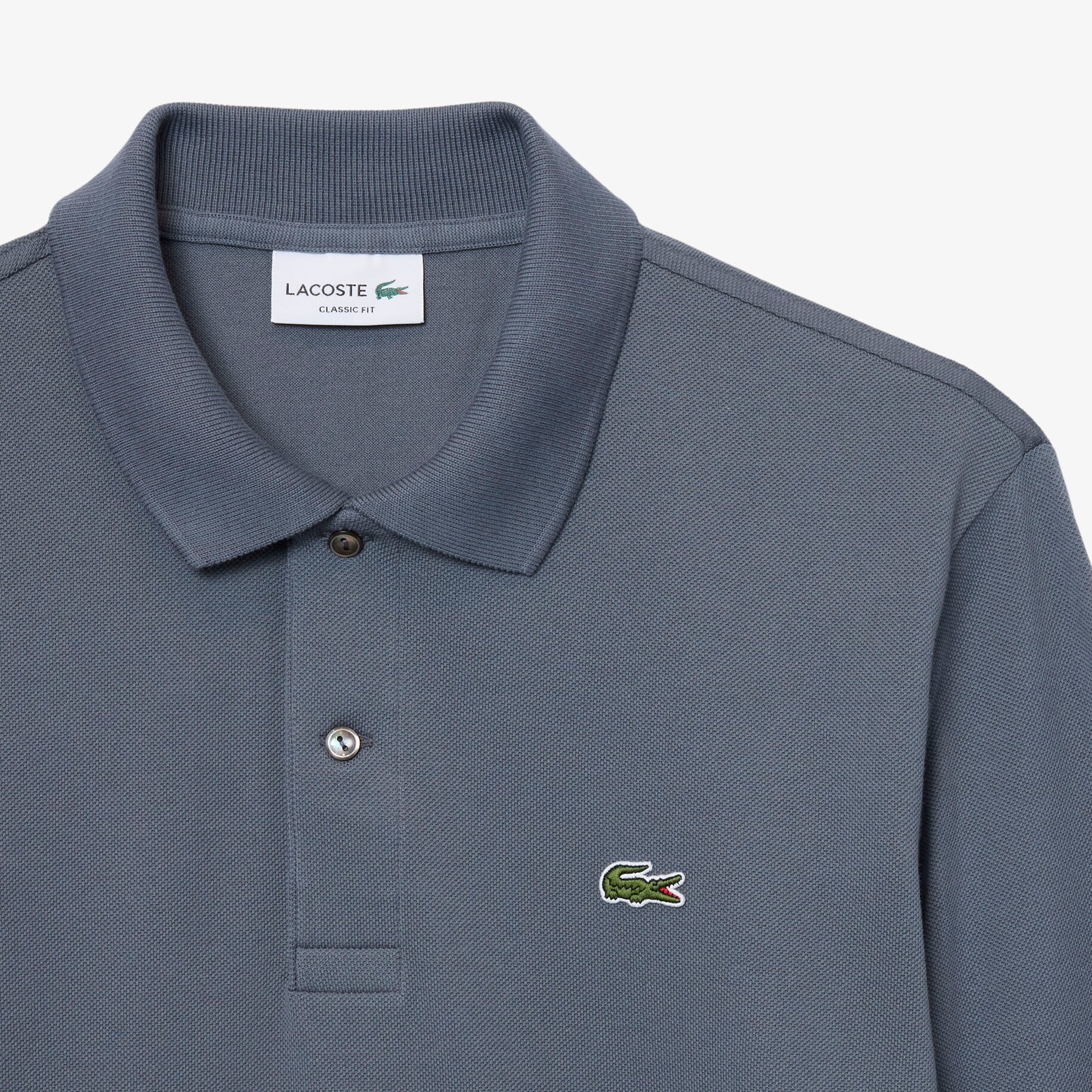 Classic Fit Long Sleeved L.12.12 Polo Shirt image number 4