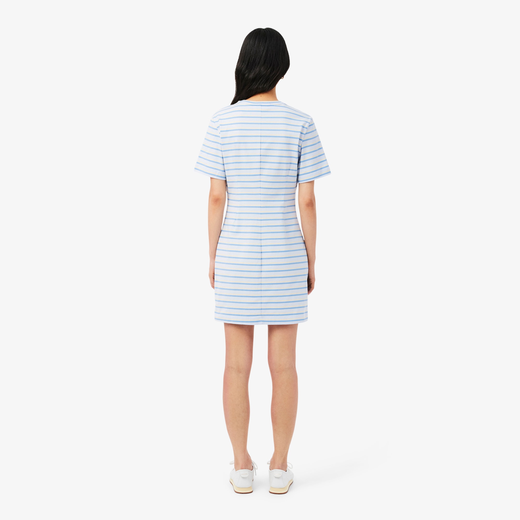 Striped Cotton T-shirt Dress image number 2
