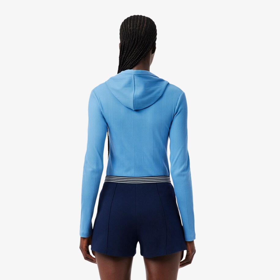 Long Sleeved Slim Fit Cotton T-shirt image number 2