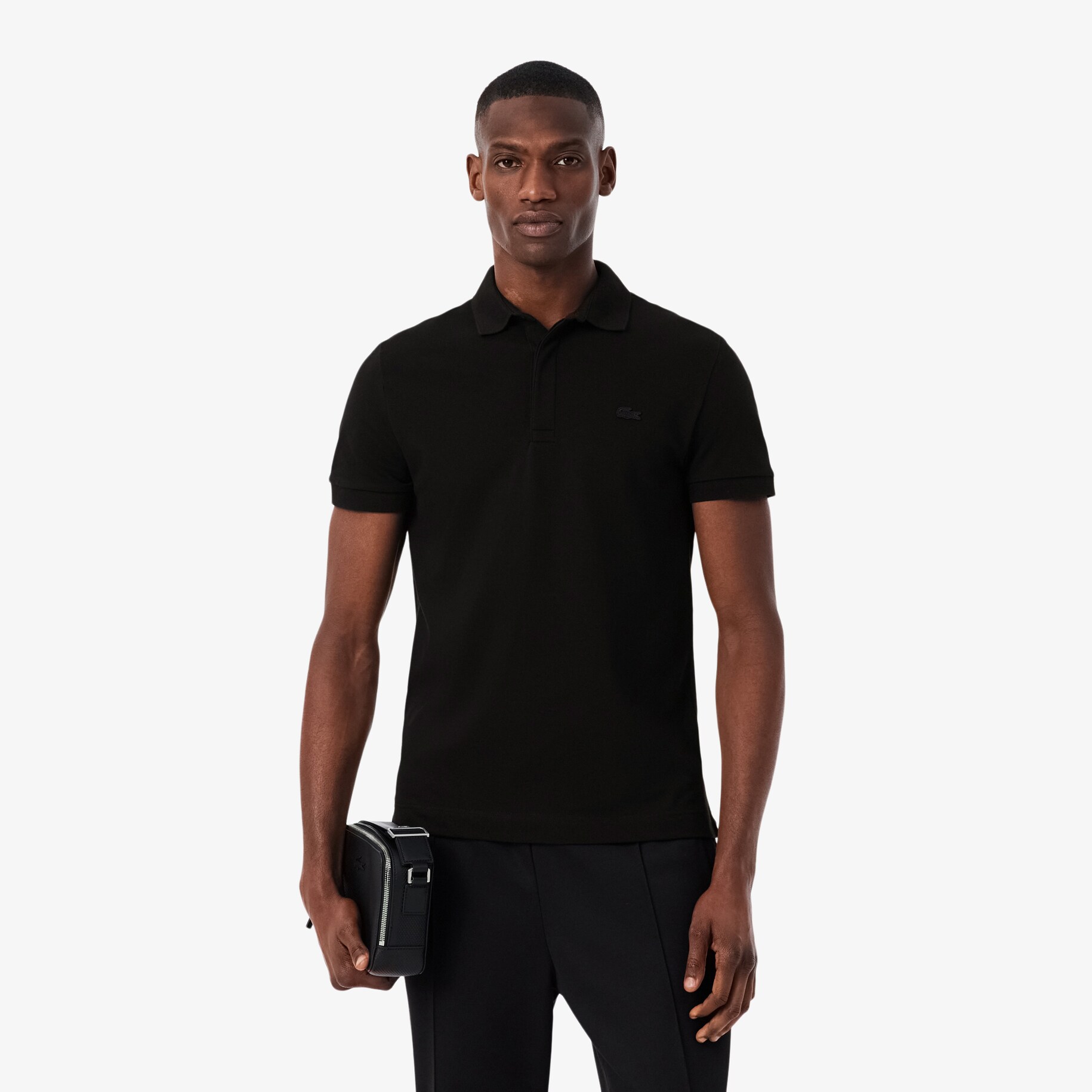 Regular Fit Paris Stretch Piqu&eacute; Polo Shirt image number 0
