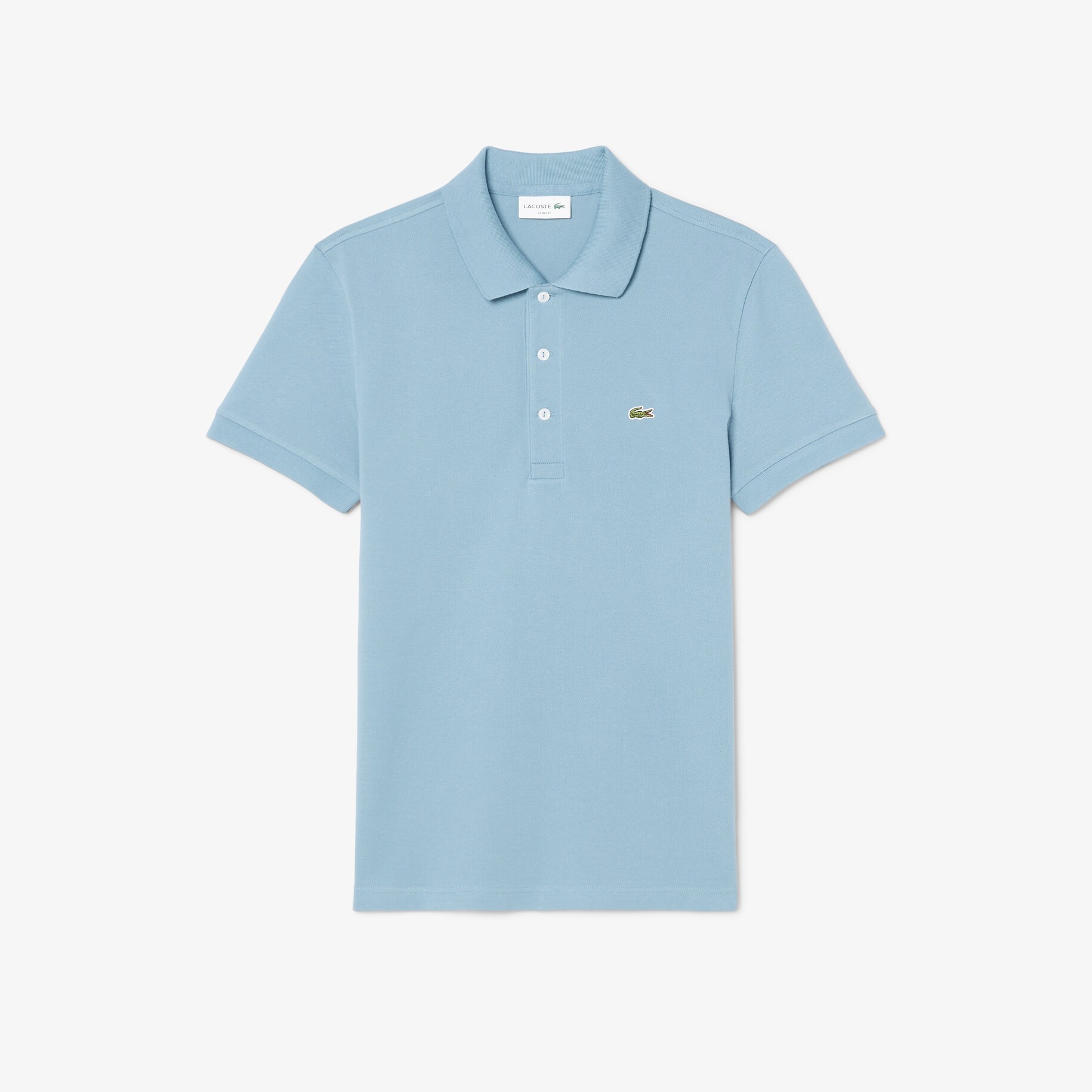 Slim Fit Stretch Mini Piqu&eacute; Polo Shirt image number 3