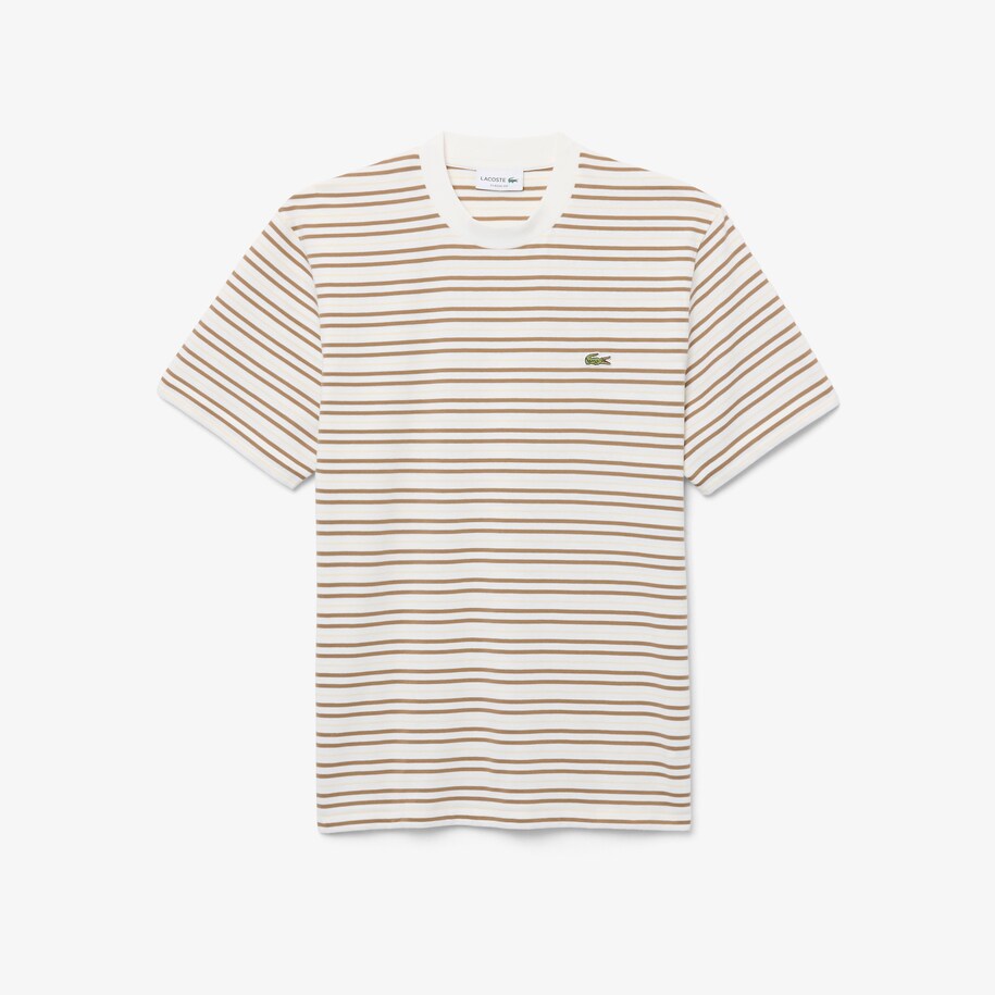 Striped Cotton T-shirt image number 3