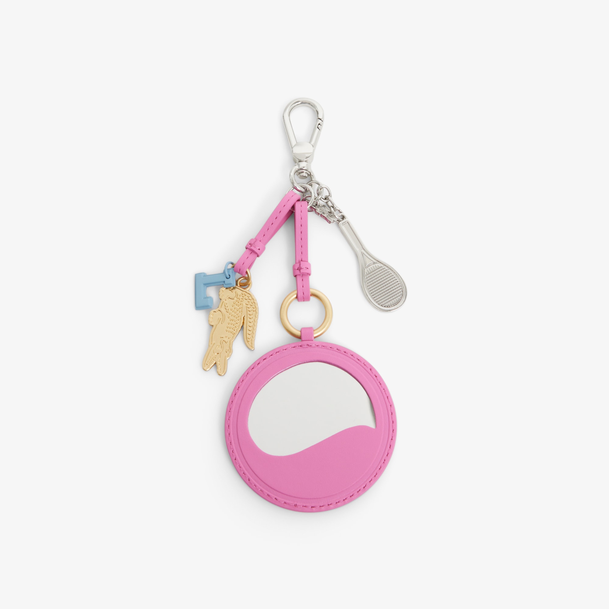 Tennis Racket Mirror L Charms Key Ring image number 1