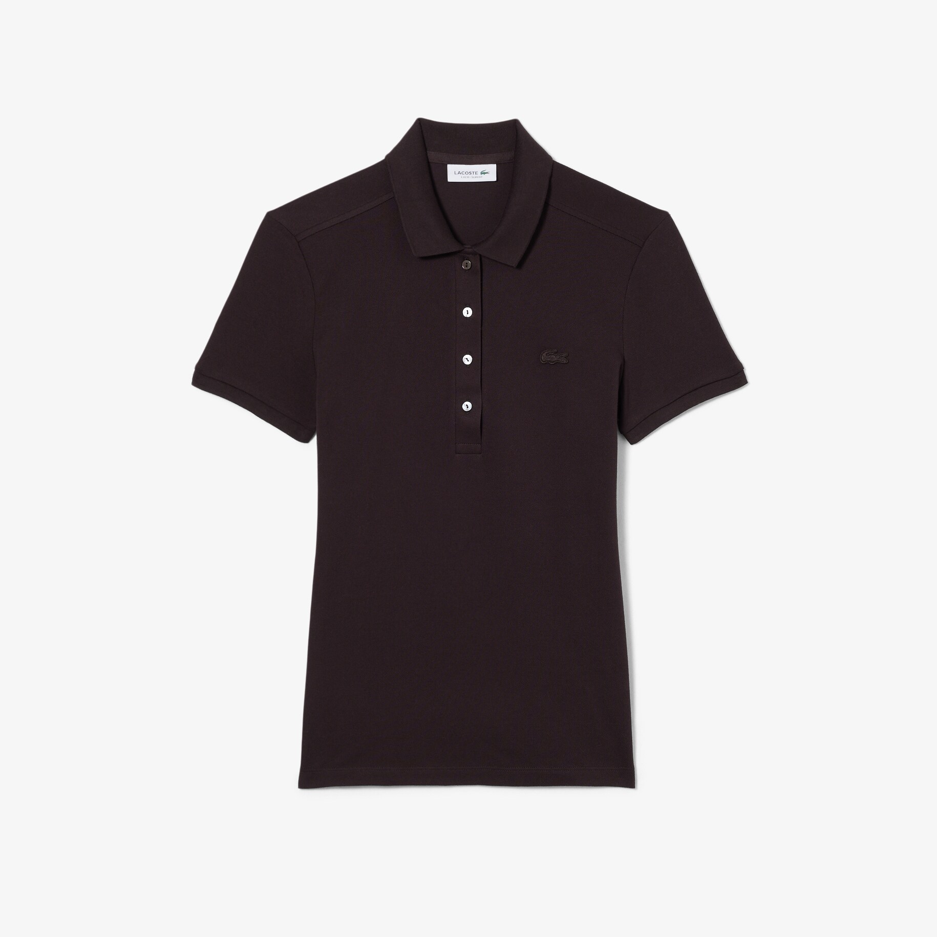 L.12.D Slim Fit Stretch Mini Piqu&eacute; Polo Shirt image number 3