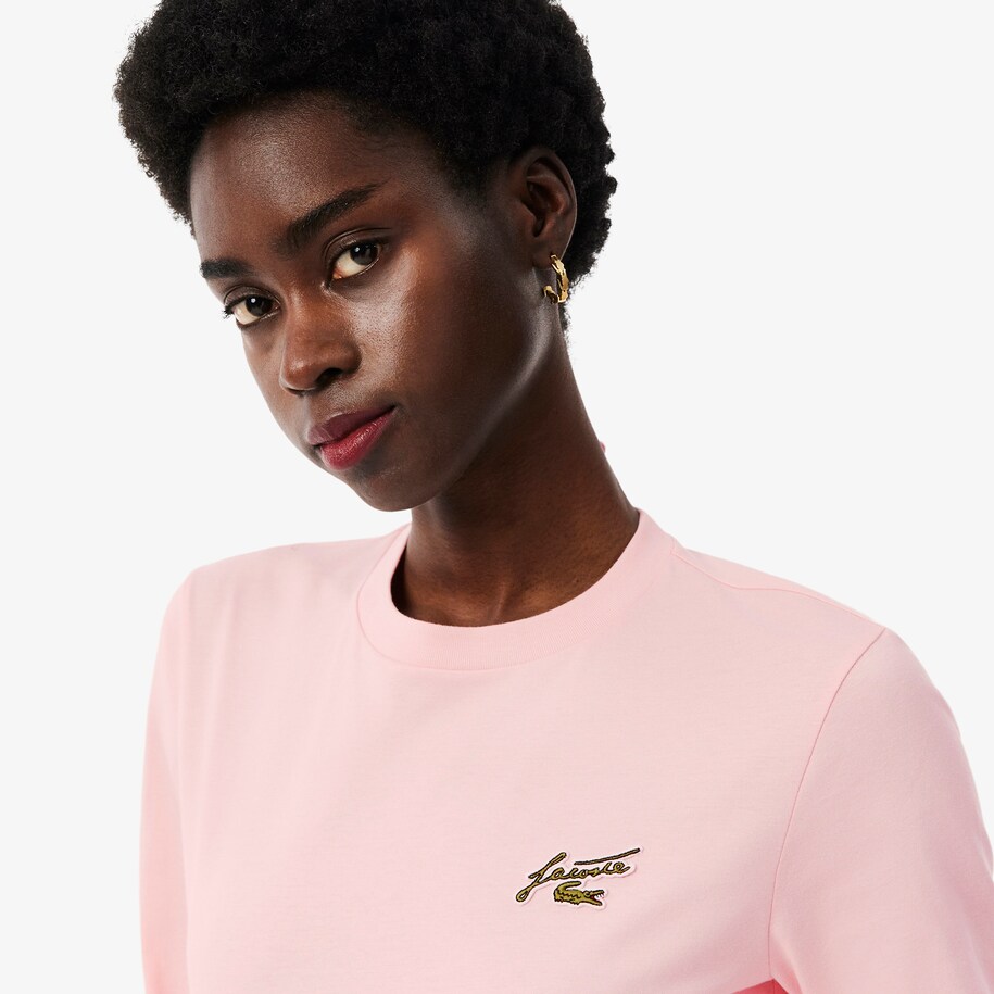 Regular Fit Long Sleeved Cotton T-shirt image number 1