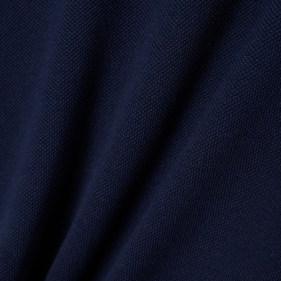 Scalloped Collar Piqu&eacute; Polo Shirt image number 6