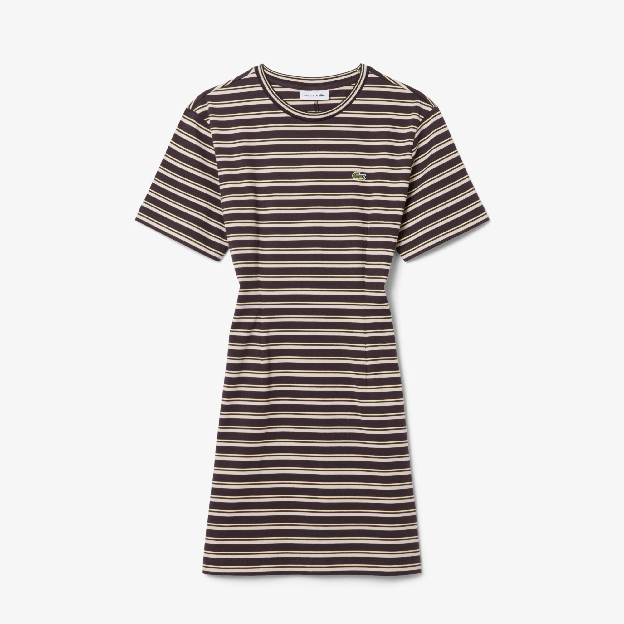 Striped Cotton T-shirt Dress image number 3