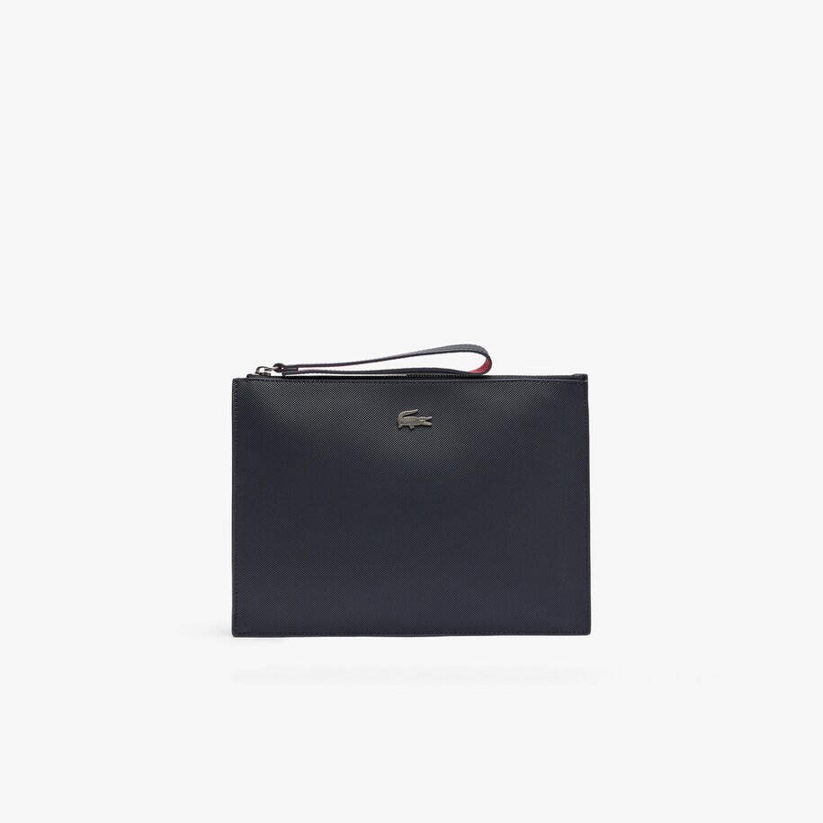 Anna Coated Piqu&eacute; Canvas Pouch image number 0