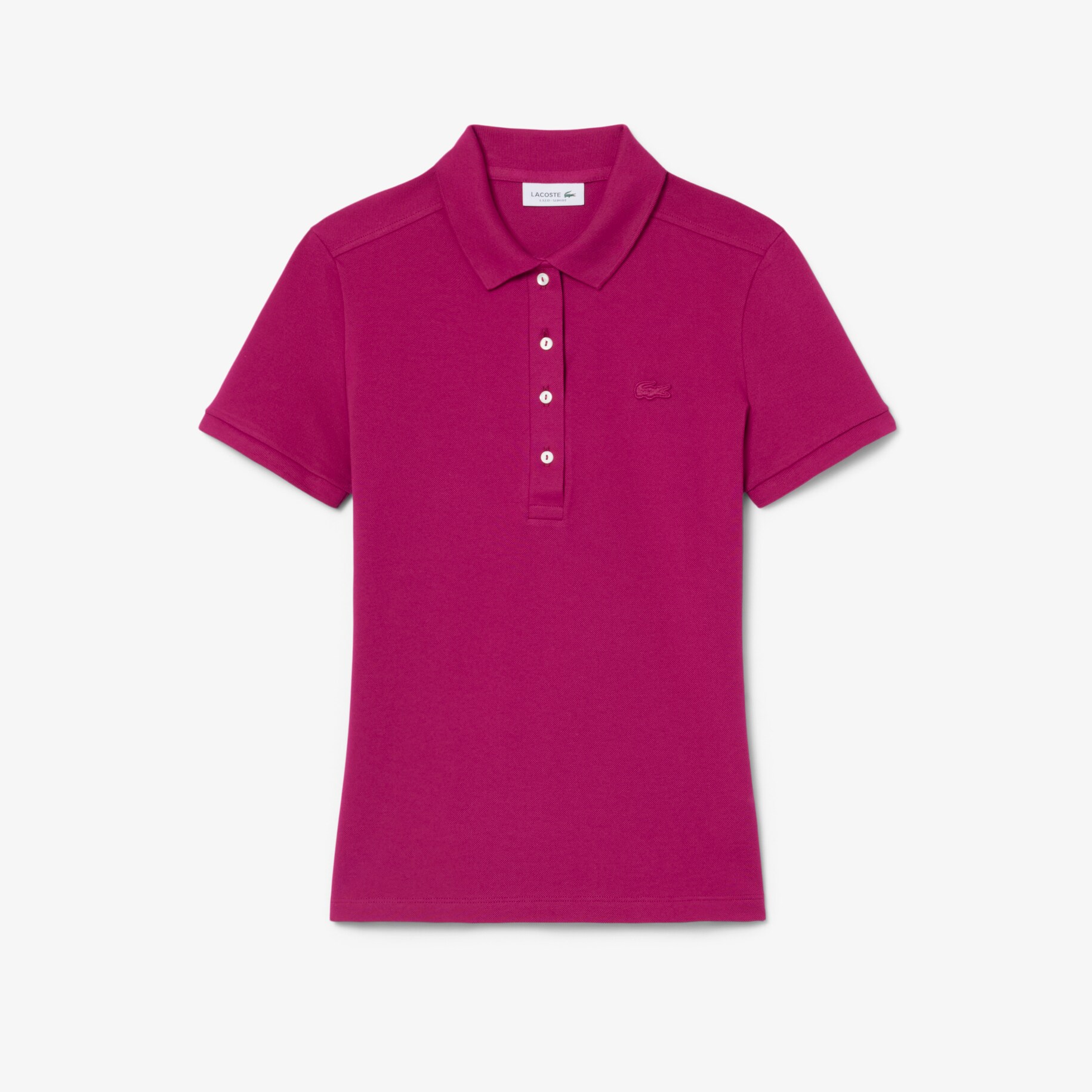 L.12.D Slim Fit Stretch Petit Piqu&eacute; Polo Shirt image number 3