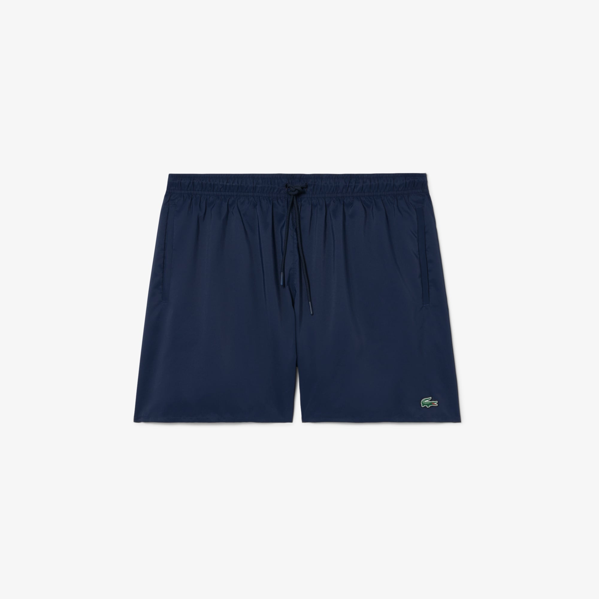 Mid Length Monochrome Swim Trunks image number 3