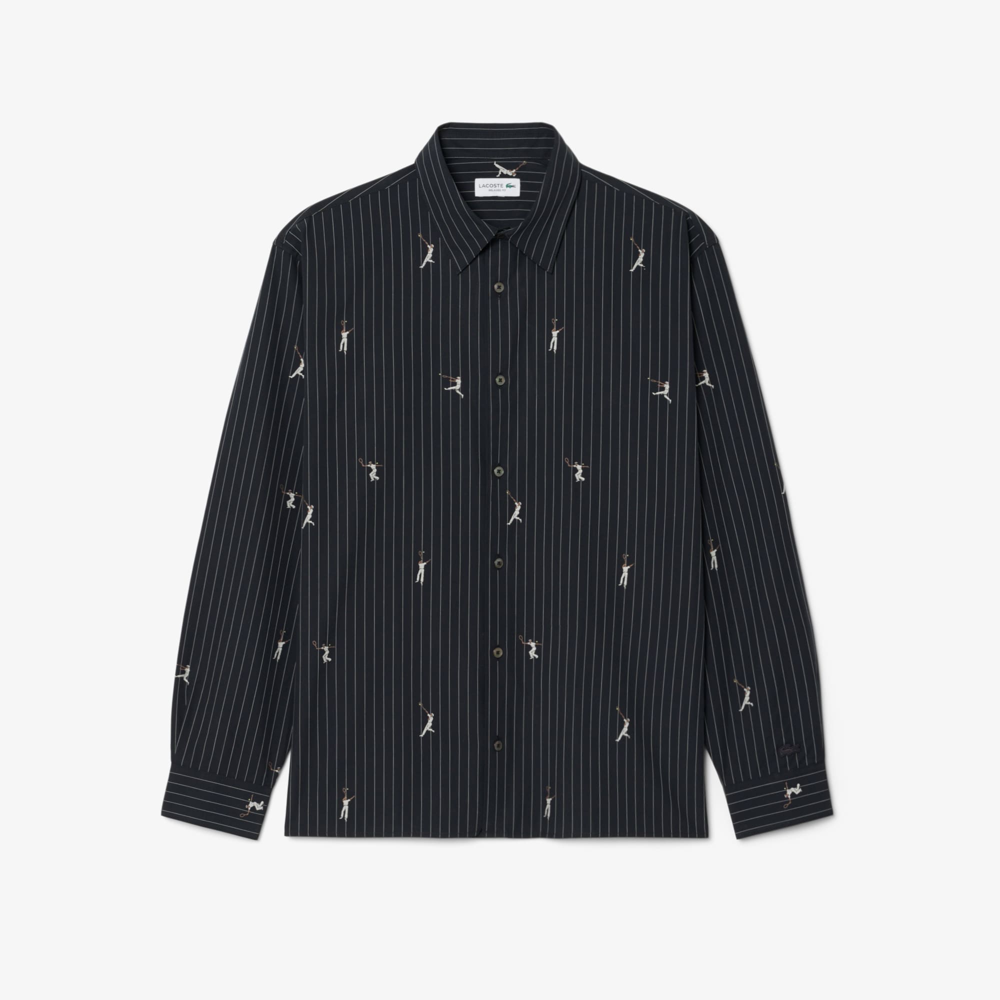 Relaxed Fit Embroidered Cotton Shirt image number 3