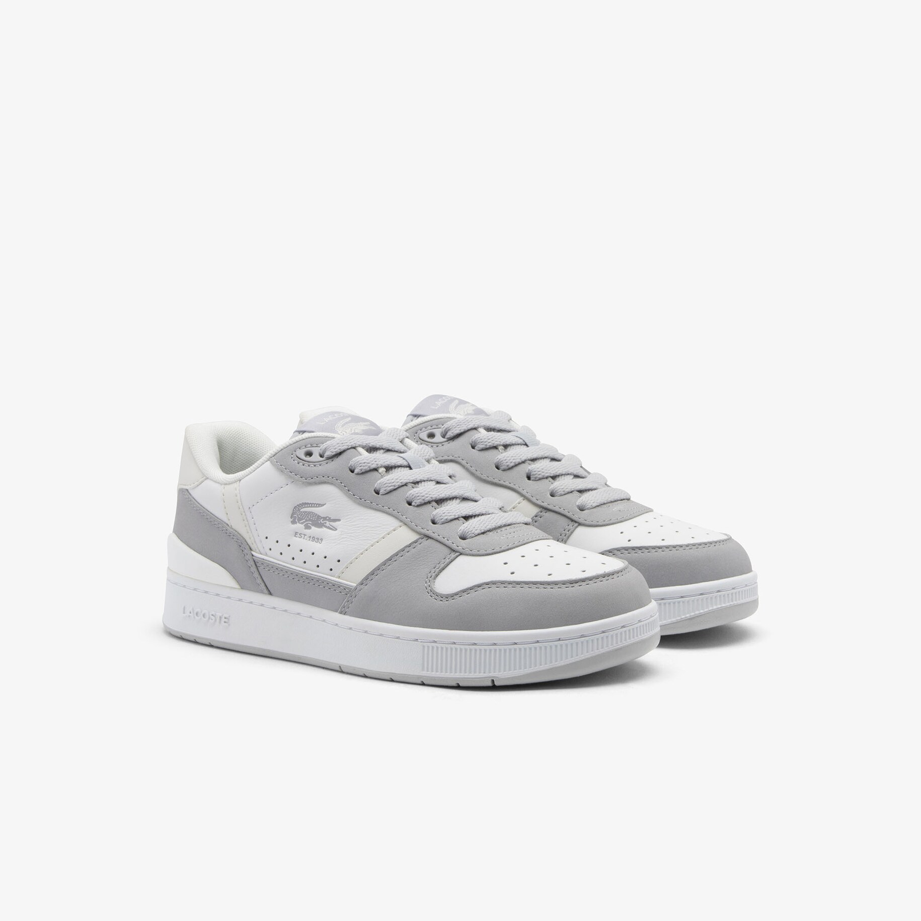 Women's T-Clip Set Leather Sneakers image number 1
