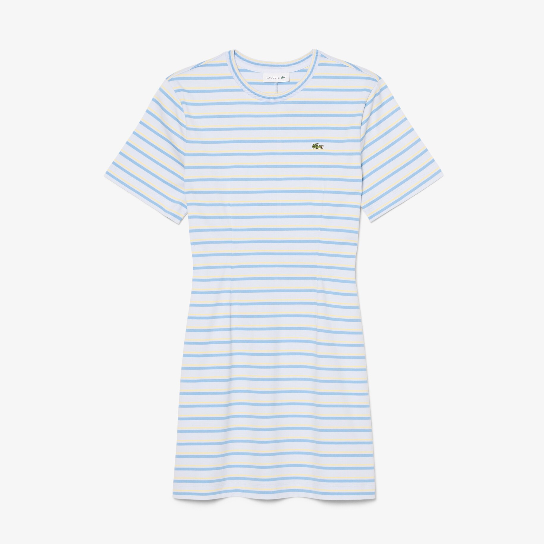 Striped Cotton T-shirt Dress image number 3