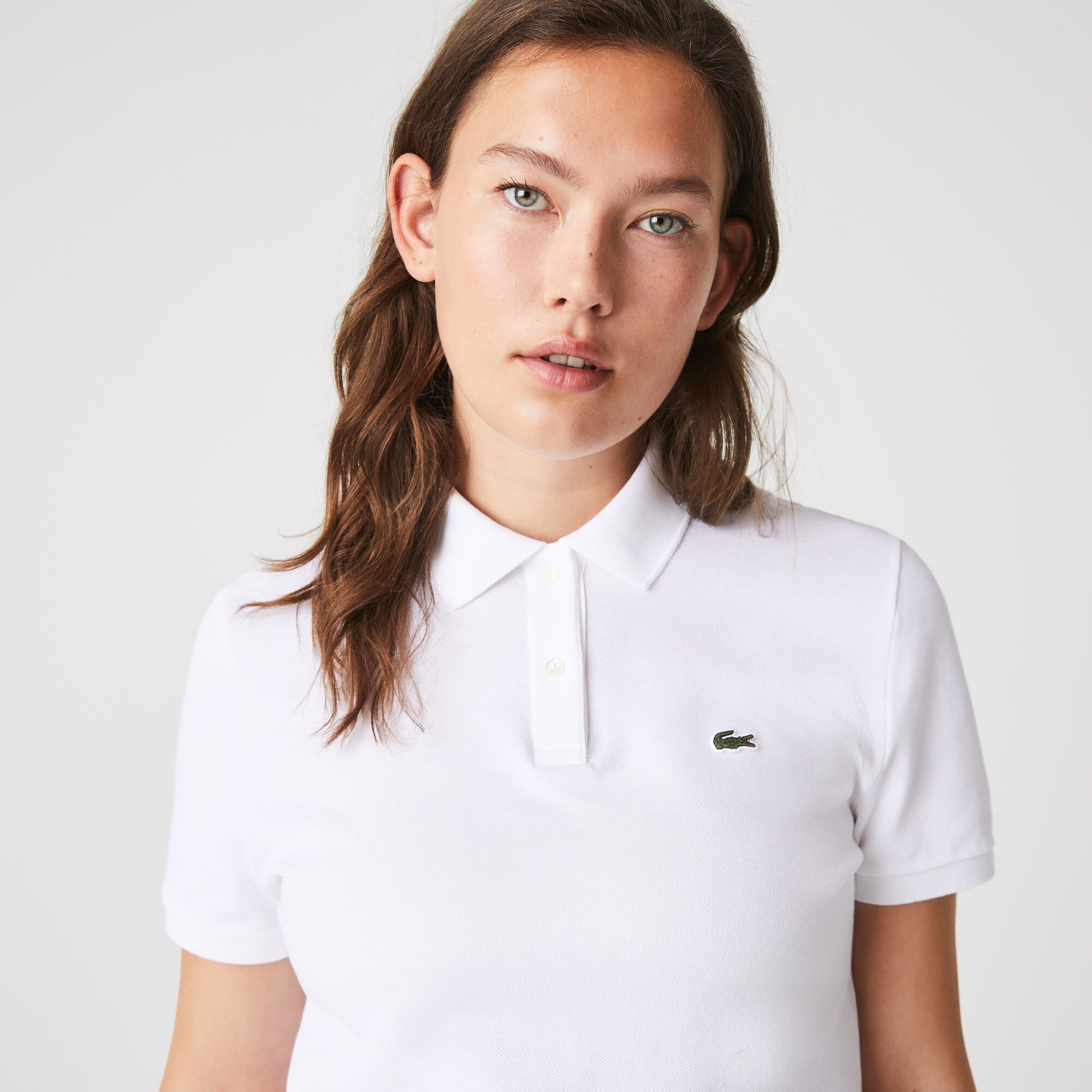 Women's Lacoste Regular Fit Soft Cotton Petit Piqu&eacute; Polo Shirt image number 7