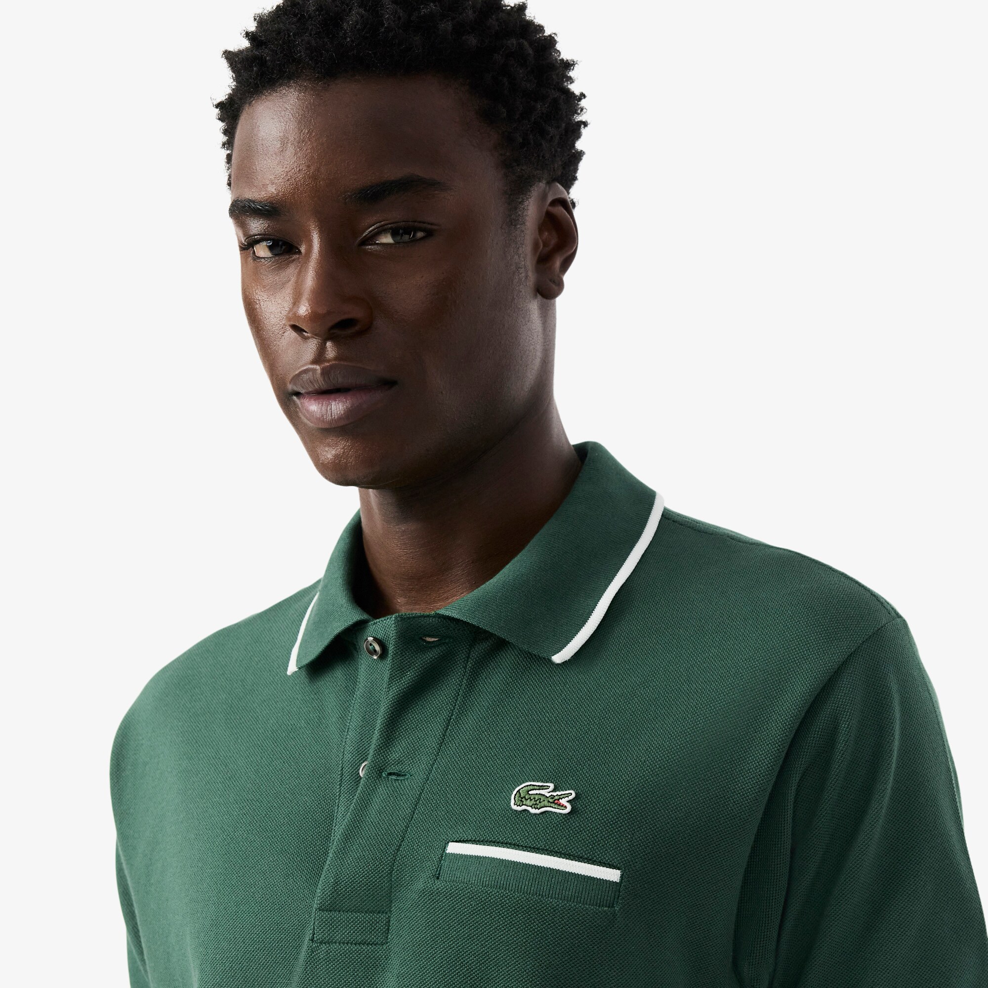 Classic Fit Pocket Accent L.12.12 Polo Shirt image number 1