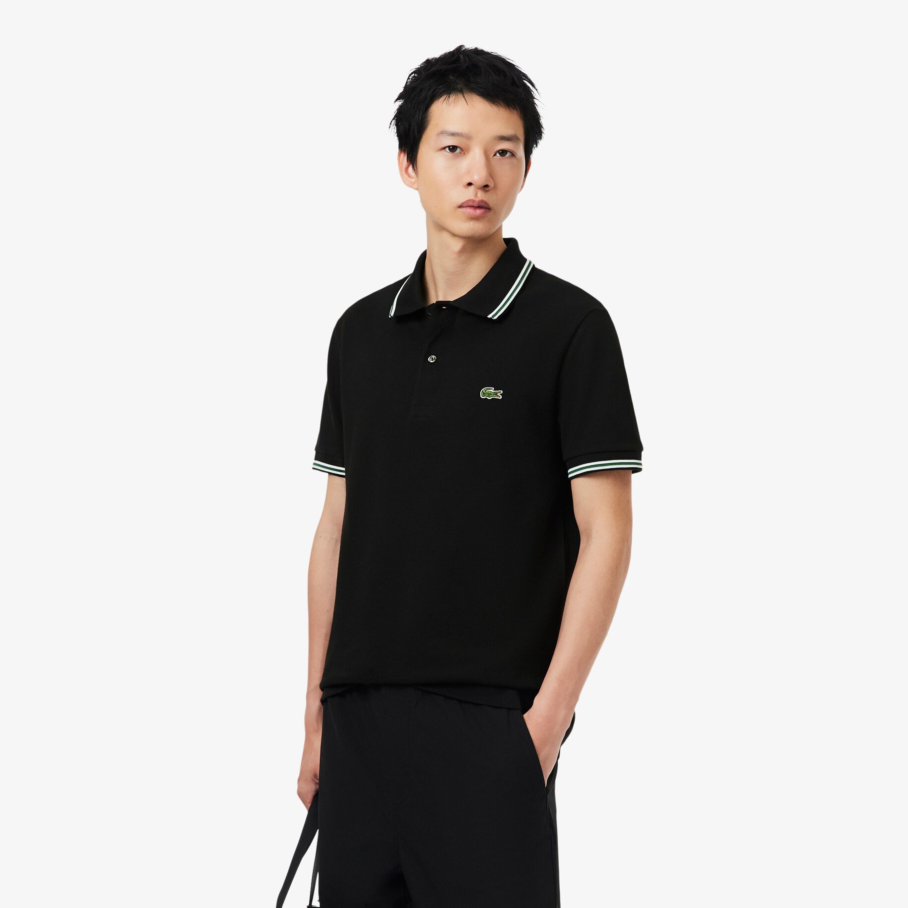 Regular Fit L.12.12 Petit Piqu&eacute; Polo Shirt image number 0