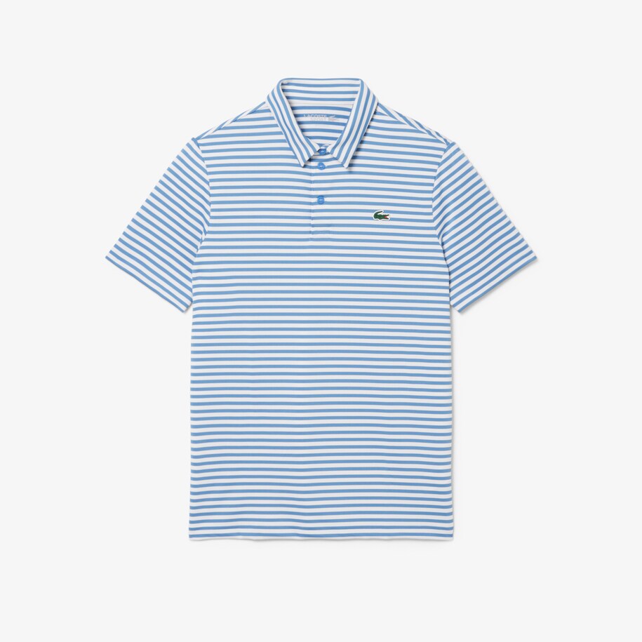 Regular Fit Ultra Dry Striped Golf Polo Shirt image number 3