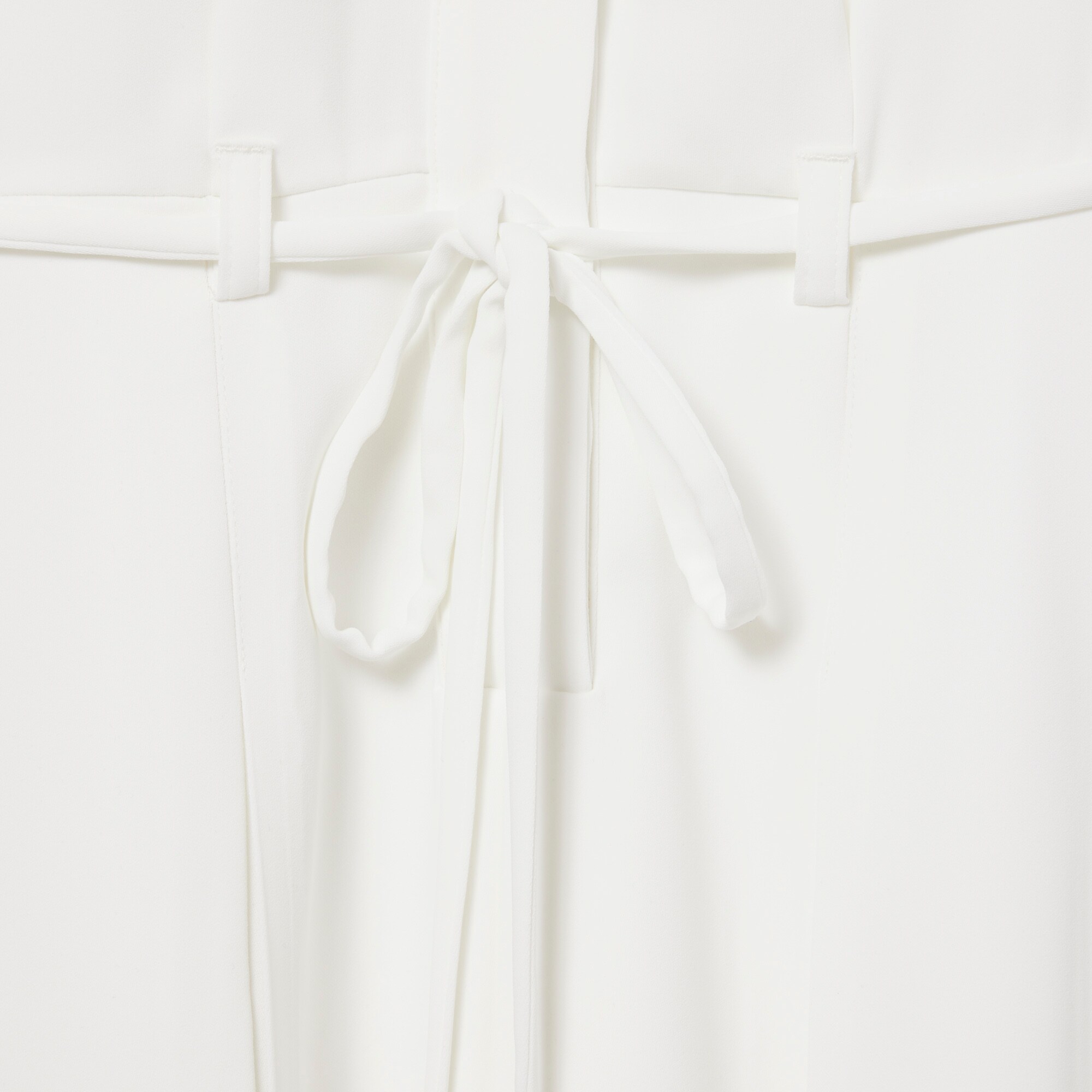 Runway Pleated Embroidery Detail Polo Dress image number 6