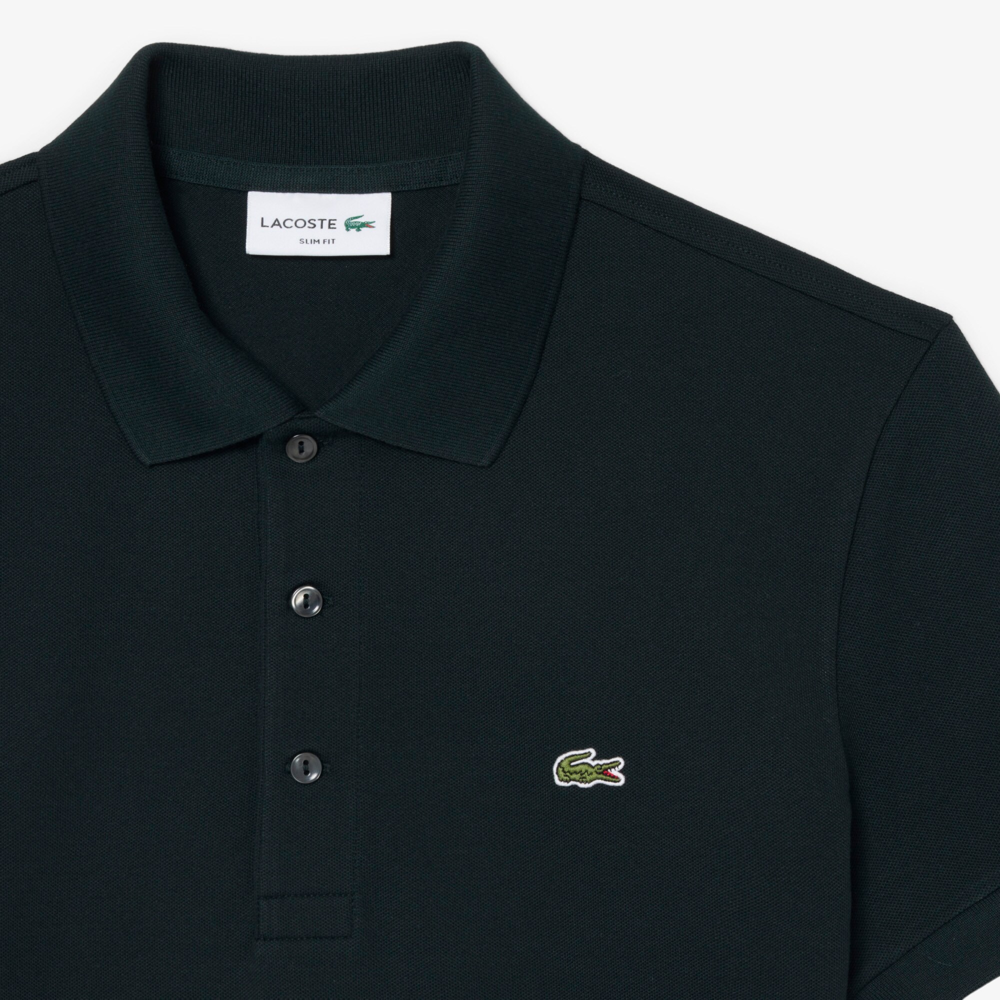 Slim Fit Stretch Mini Piqu&eacute; Polo Shirt image number 4