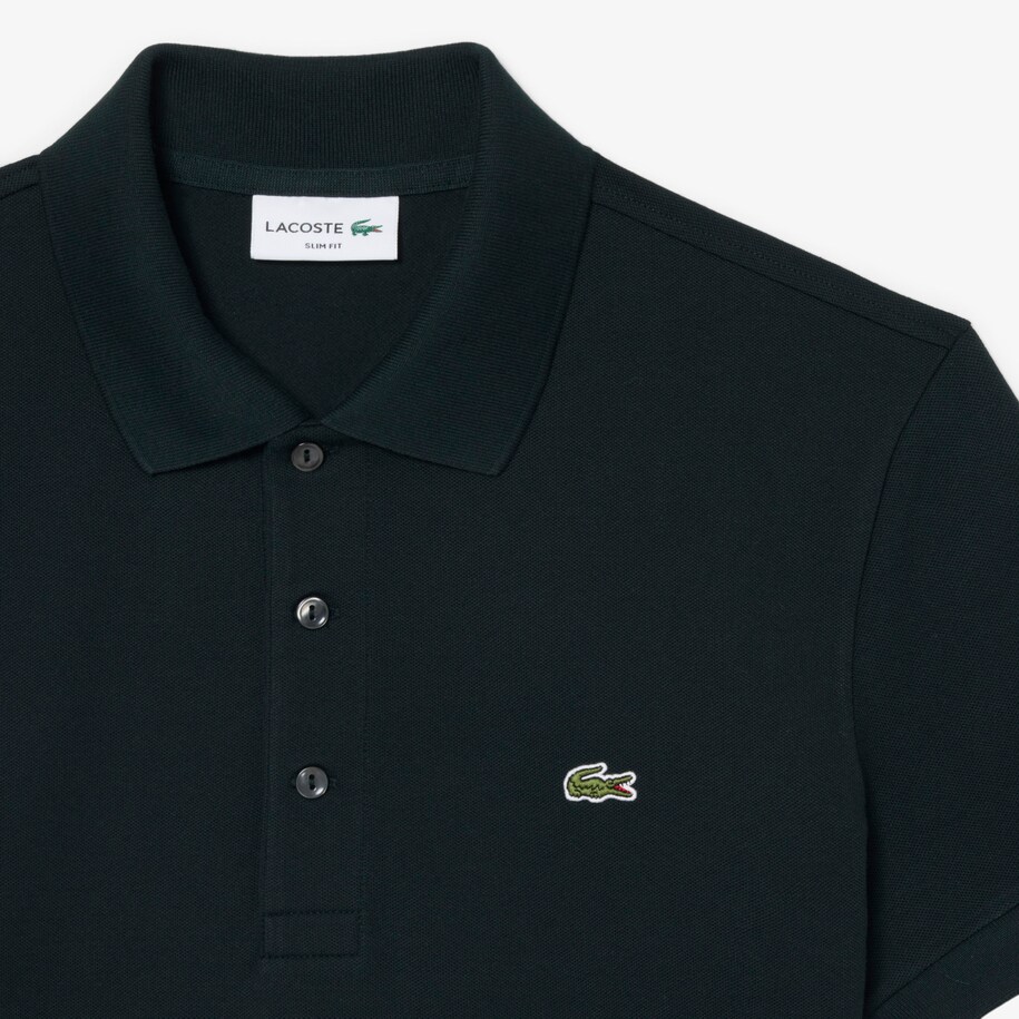 Slim Fit Stretch Mini Piqu&eacute; Polo Shirt image number 4