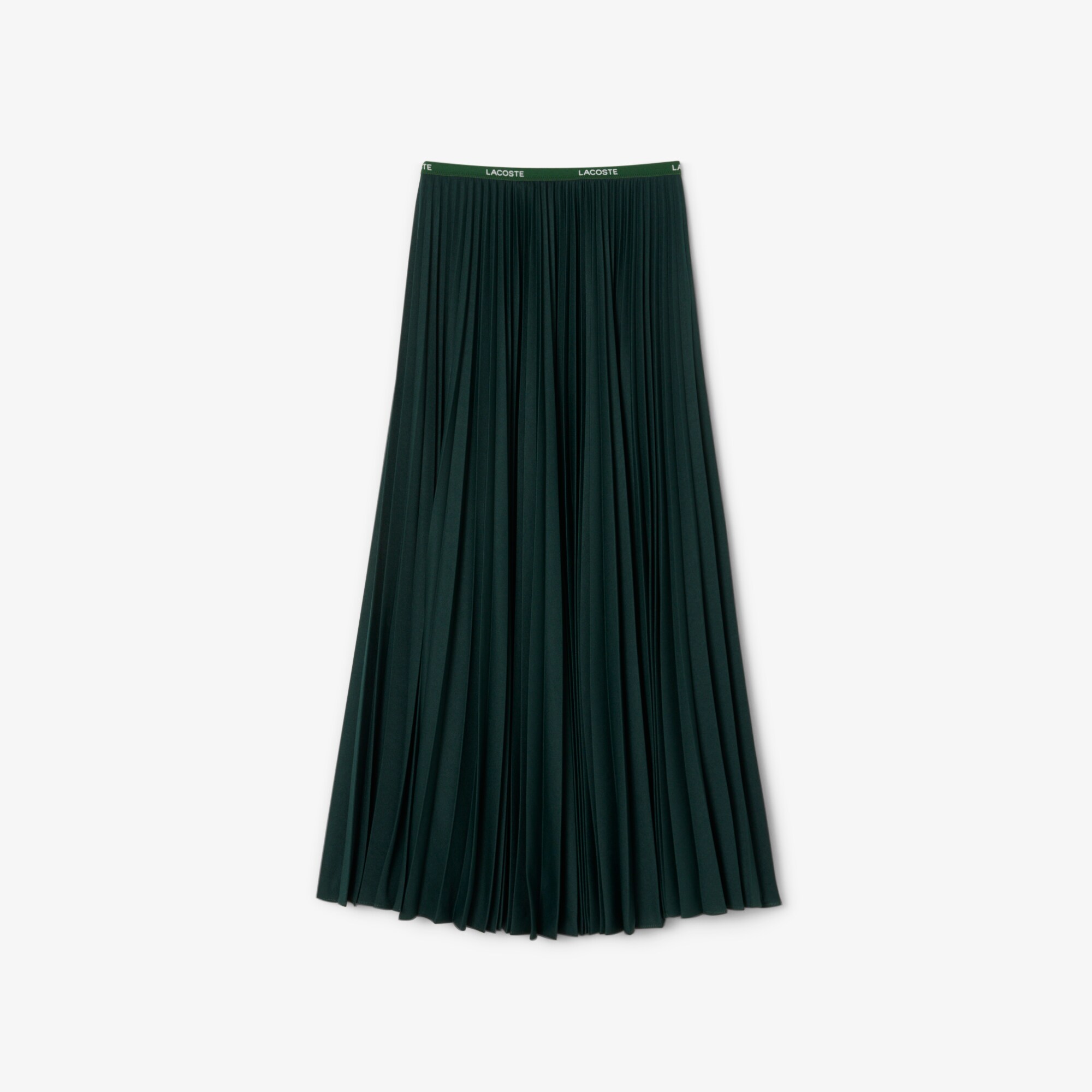 Long Pleated Elasticated Waist Skirt image number 3