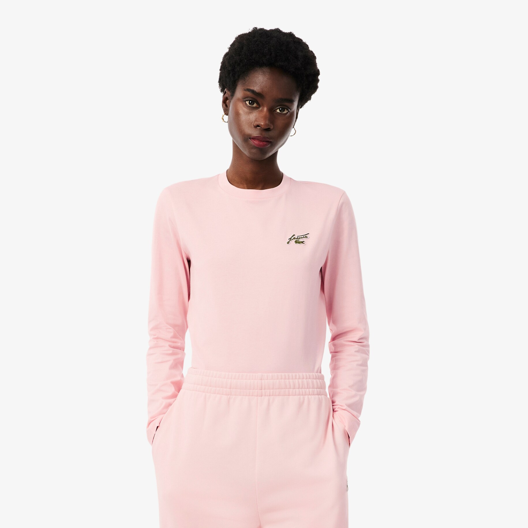 Regular Fit Long Sleeved Cotton T-shirt image number 0