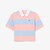 Oversized Striped Cotton Rugby Polo Shirt image number 3