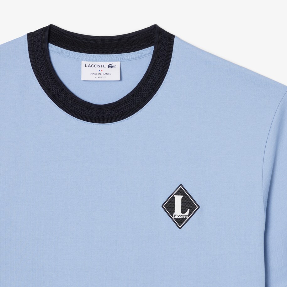 French Made Badge Accent T-shirt image number 1