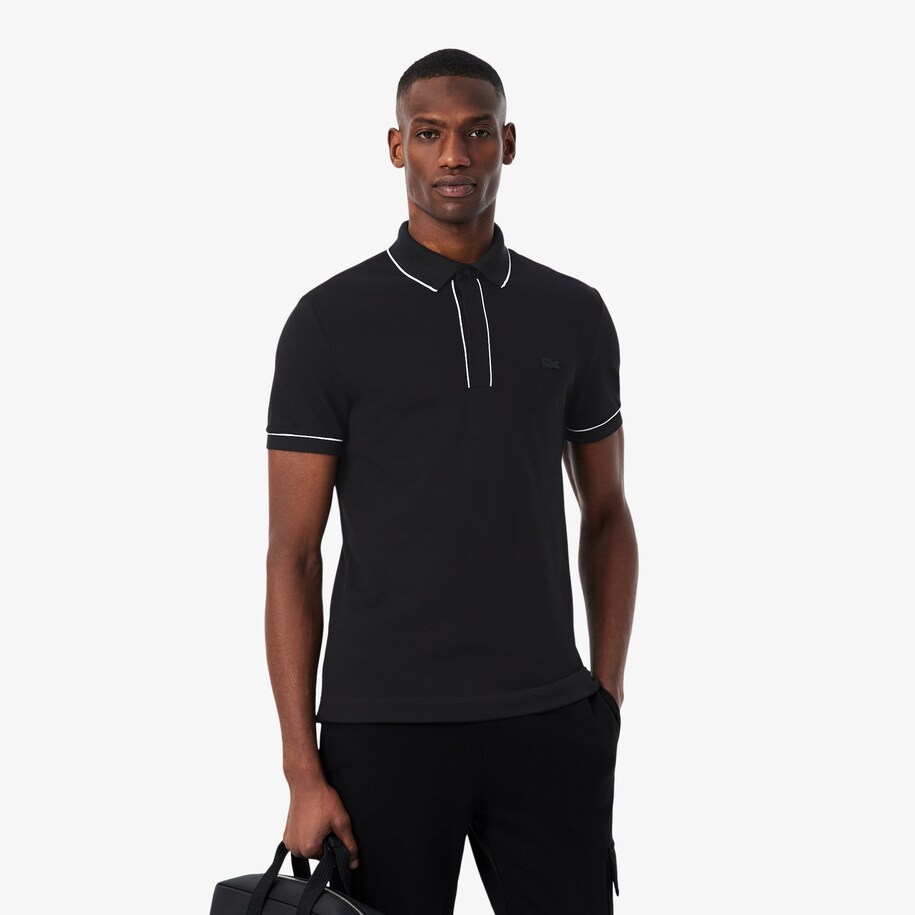 Regular Fit Paris Stretch Piqu&eacute; Polo Shirt image number 0