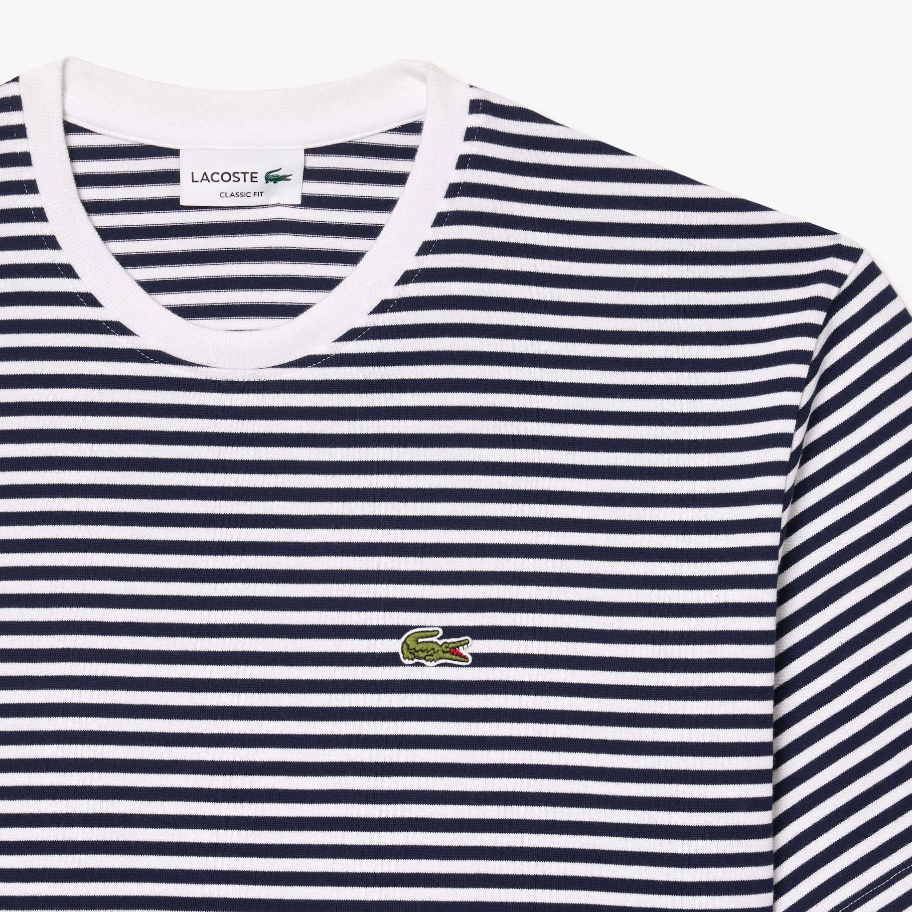 Striped Heavy Cotton T-shirt image number 4