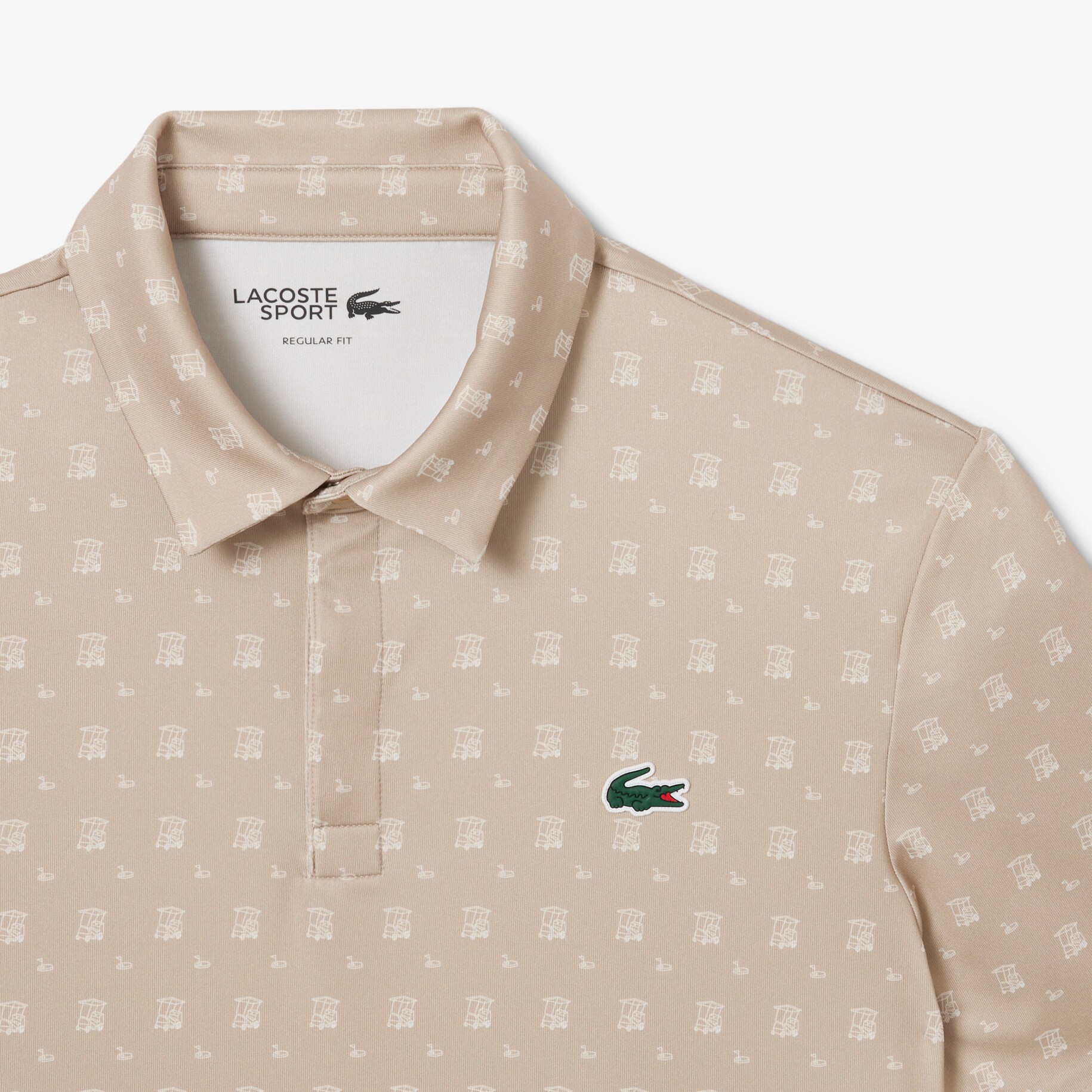 Regular Fit UV Protect Golf Polo Shirt image number 4