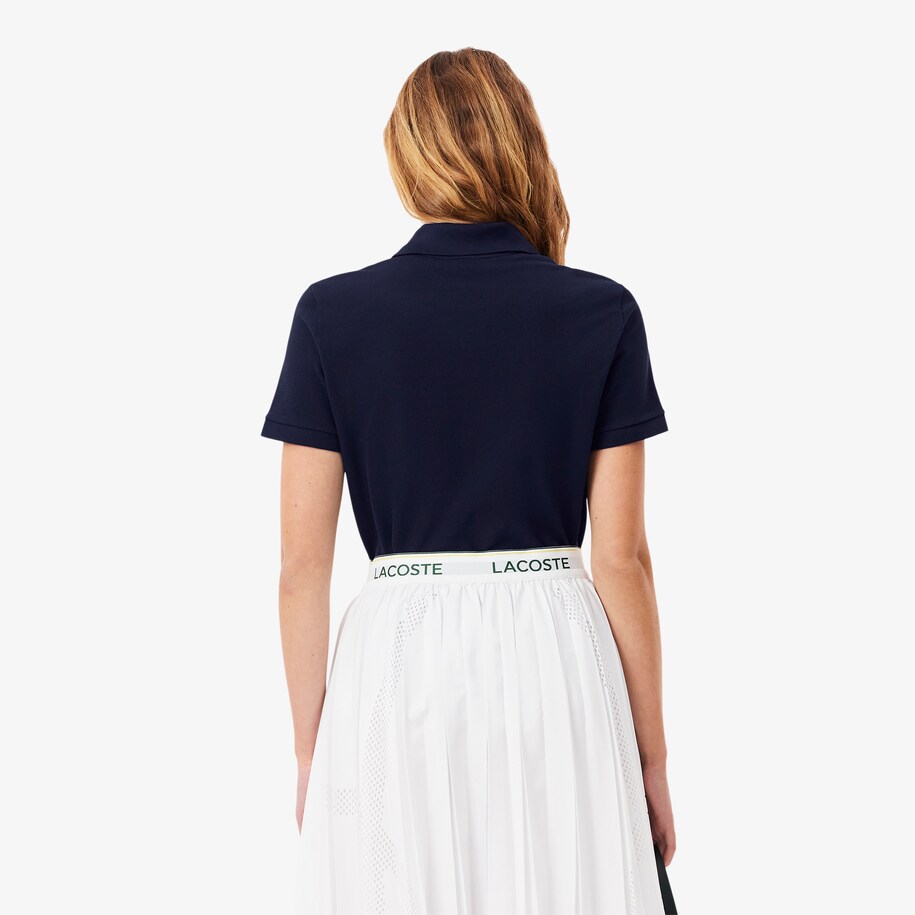 Women's Lacoste Regular Fit Soft Cotton Petit Piqu&eacute; Polo Shirt image number 2