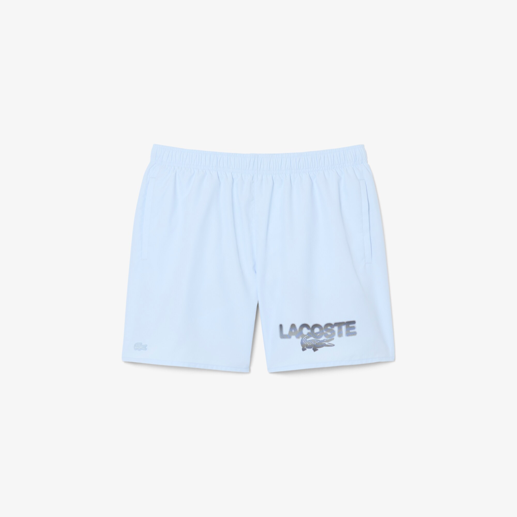 Mid Length Printed Swim Trunks image number 3