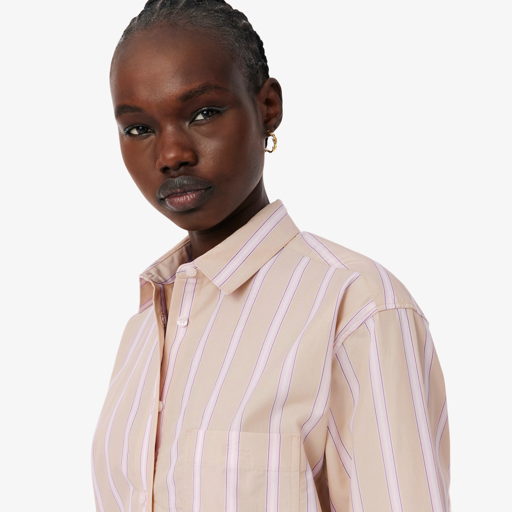Oversized Cotton Poplin Shirt image number 1