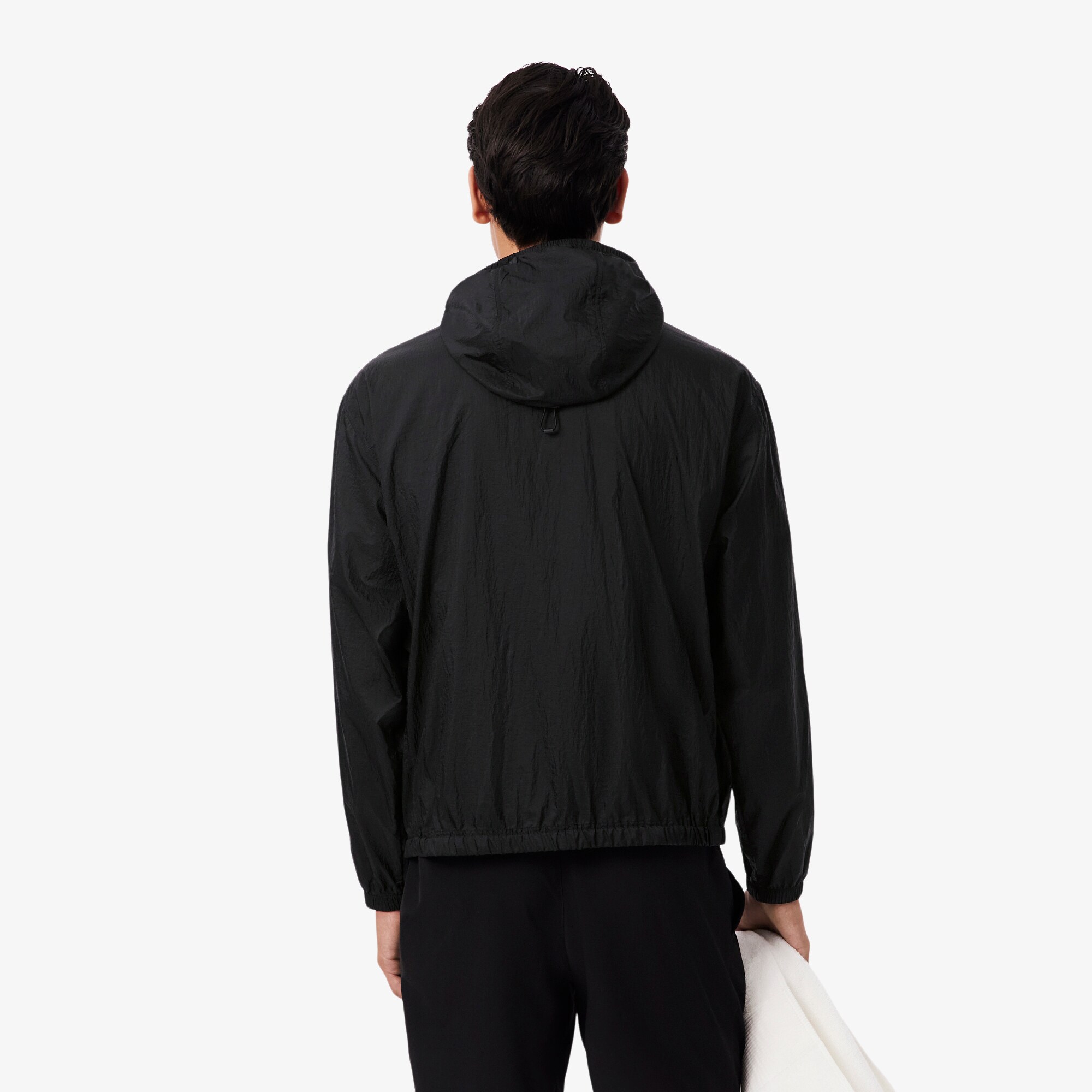 Lightweight Water-Repellent Hooded Jacket image number 2