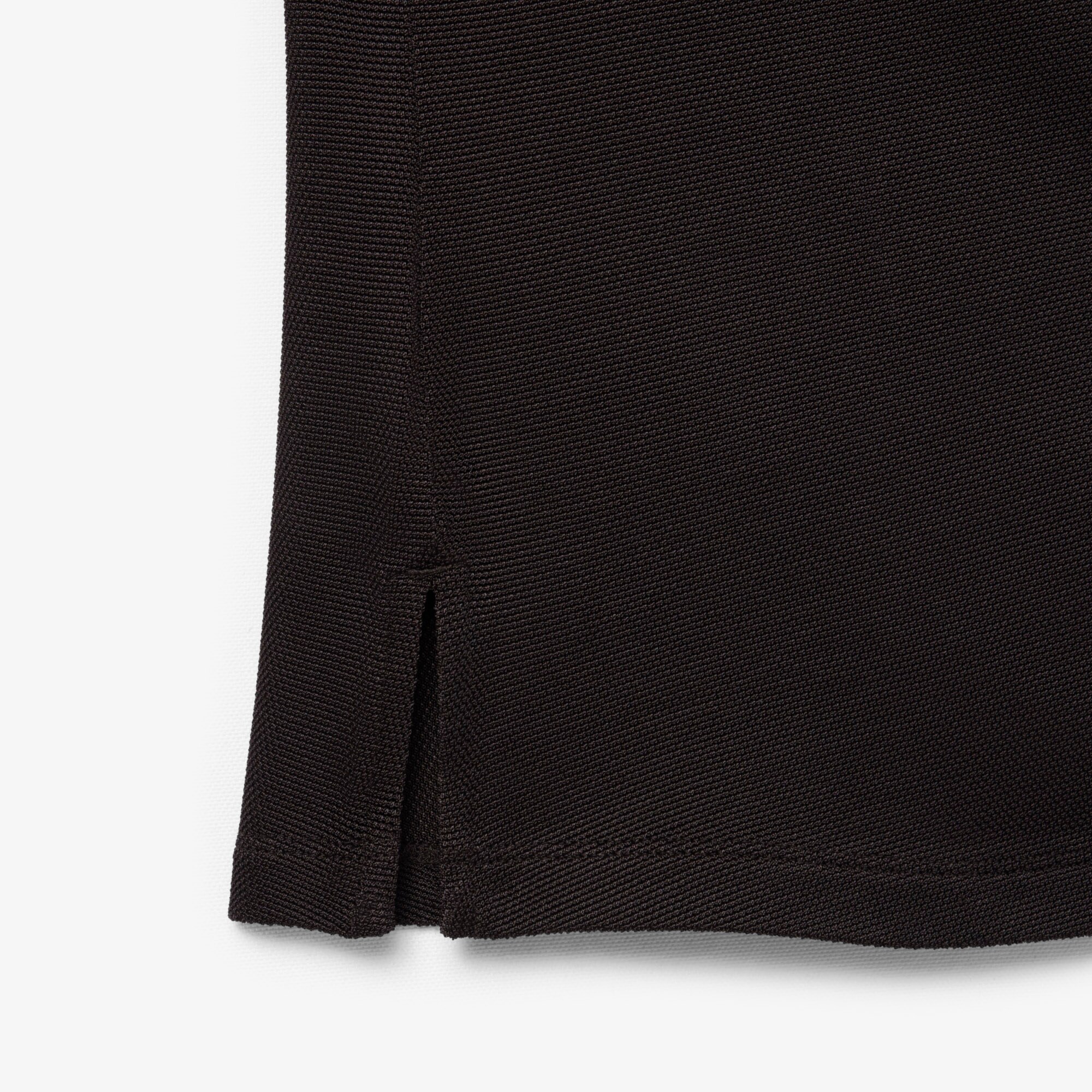 Slim Fit Long Sleeved Piqu&eacute; Polo Shirt image number 6