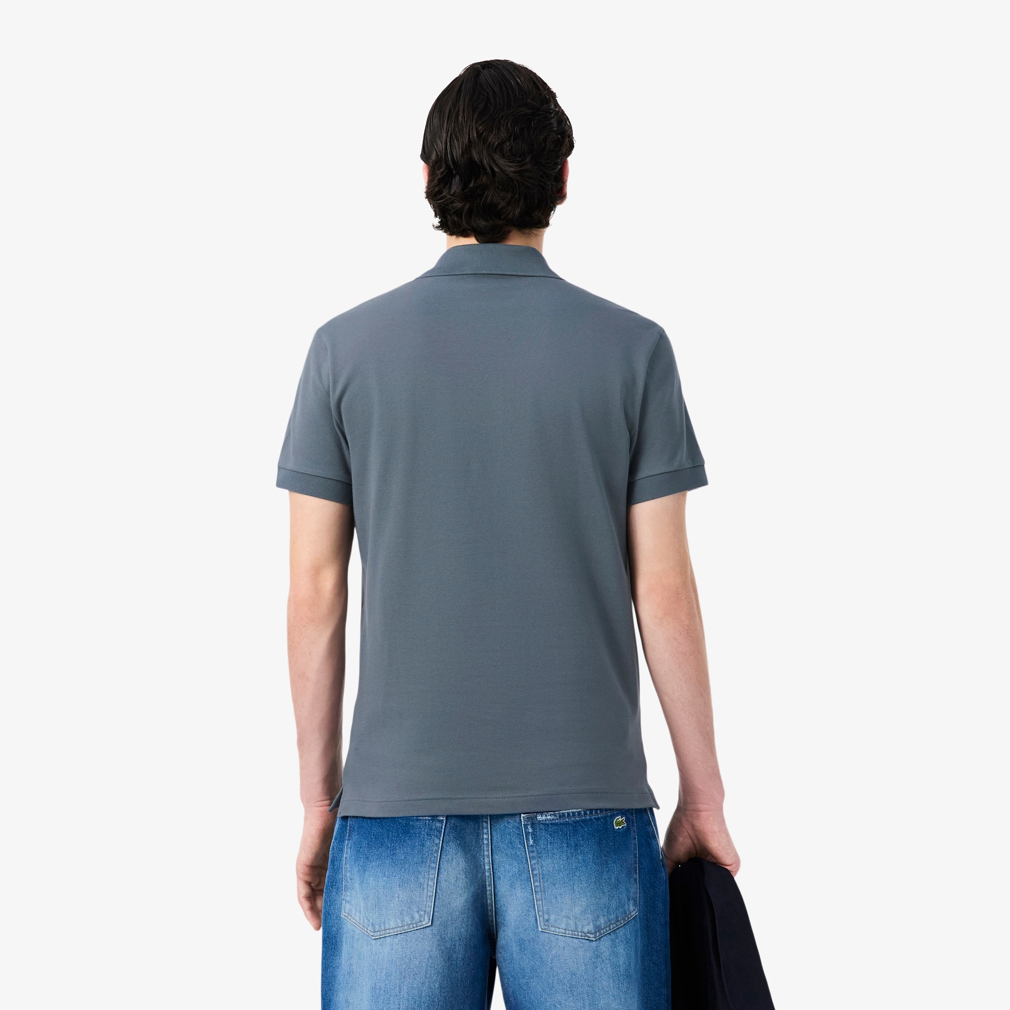 Slim Fit Stretch Mini Piqu&eacute; Polo Shirt image number 2