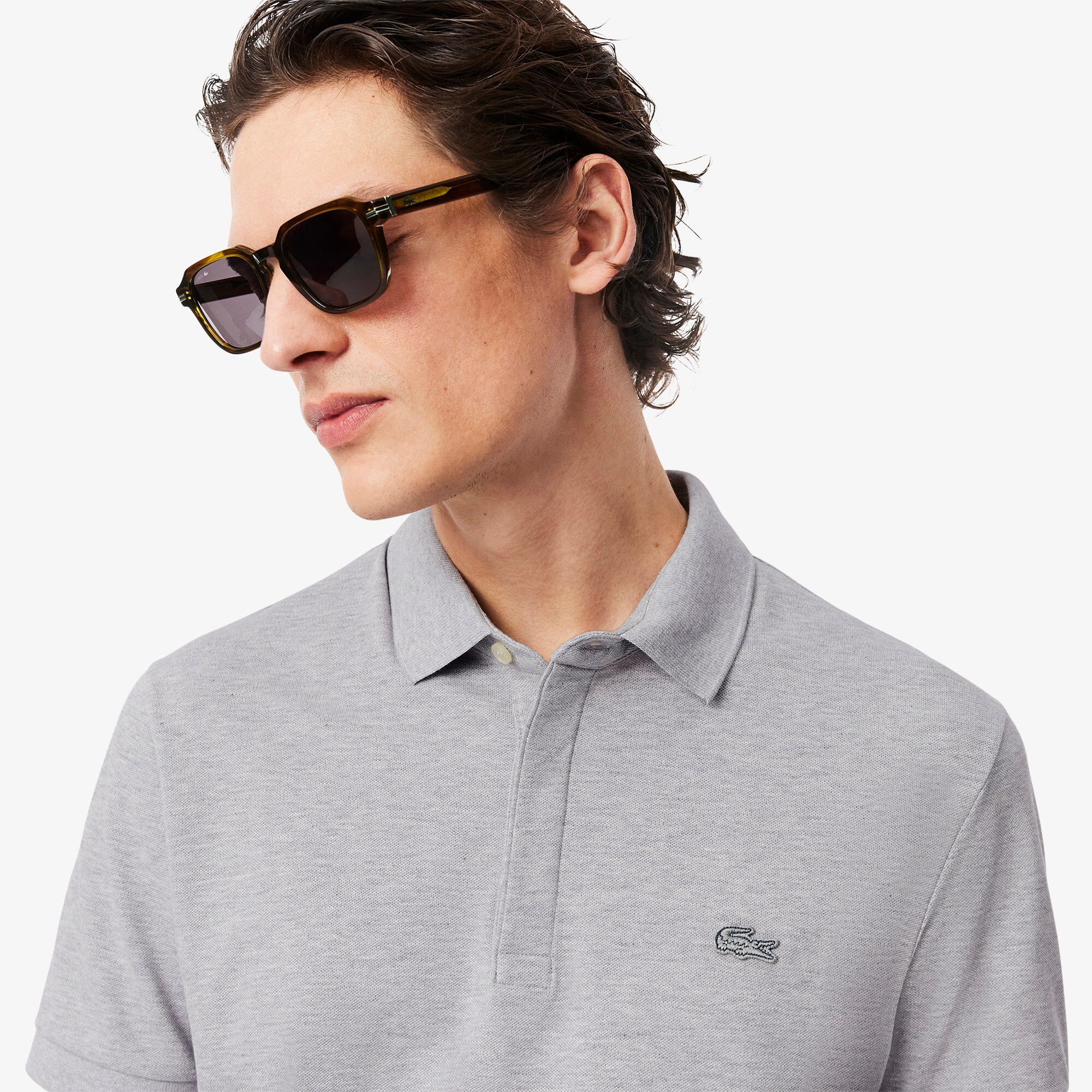 Regular Fit Paris Stretch Piqu&eacute; Polo Shirt image number 1