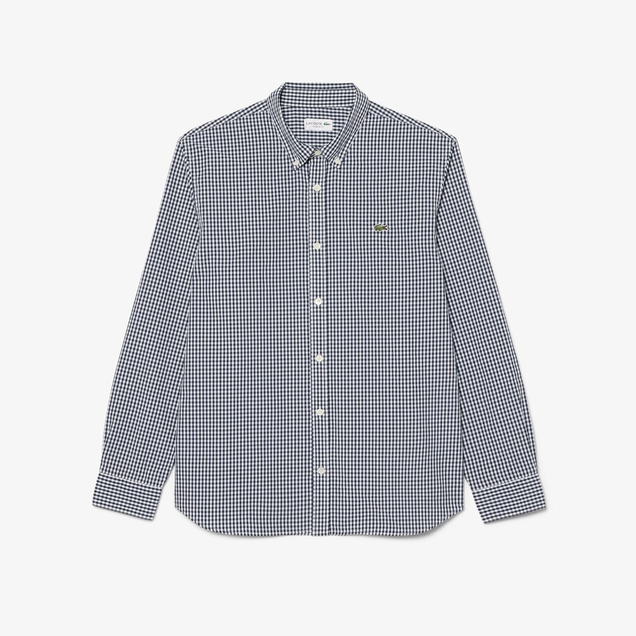 Regular Fit Plaid Poplin Shirt image number 3
