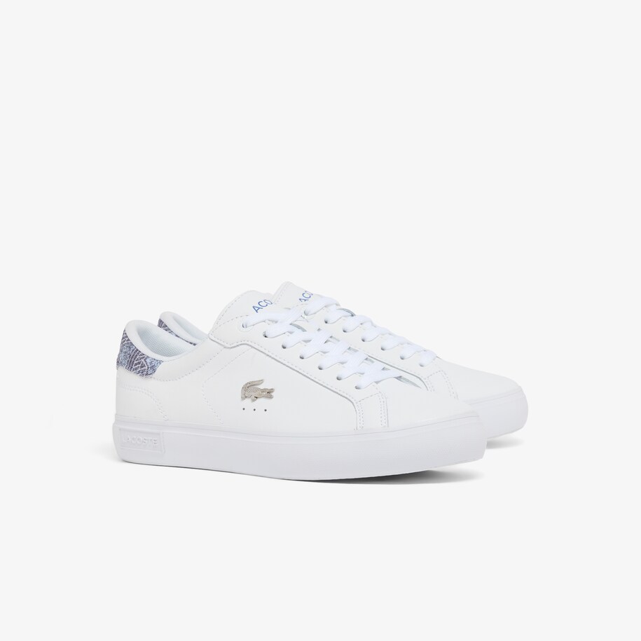 Women's Powercourt Leather Sneakers image number 1