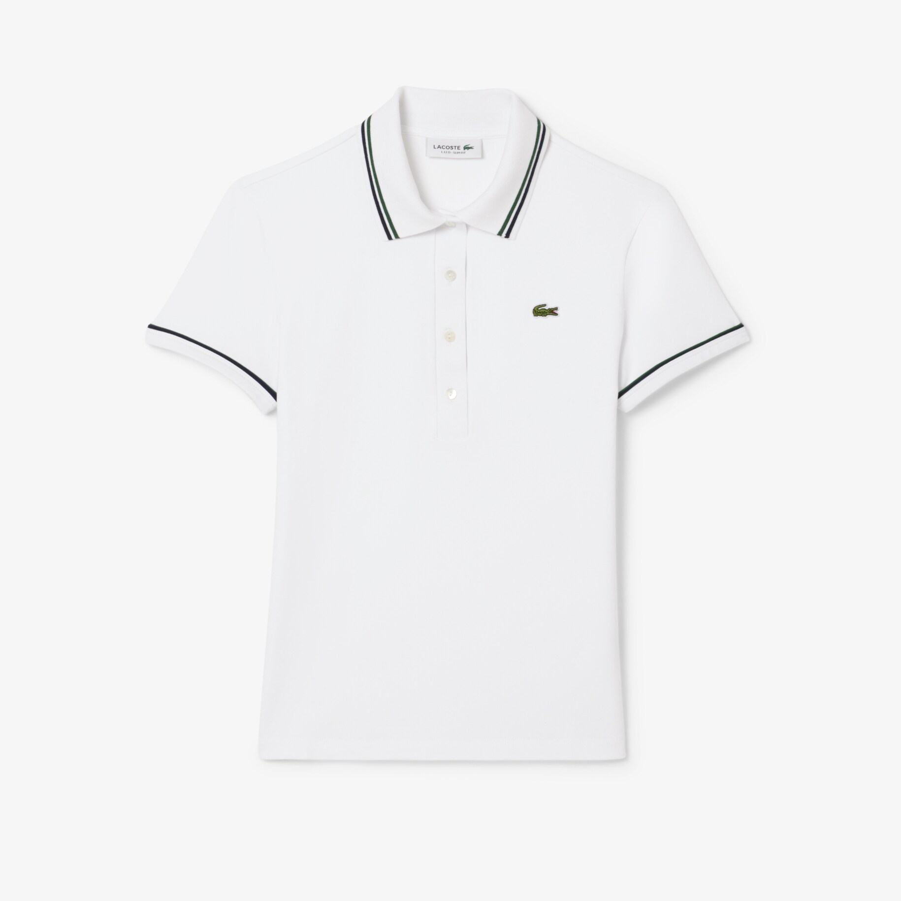 L.12.D Slim Fit Trim Detail Polo Shirt image number 3