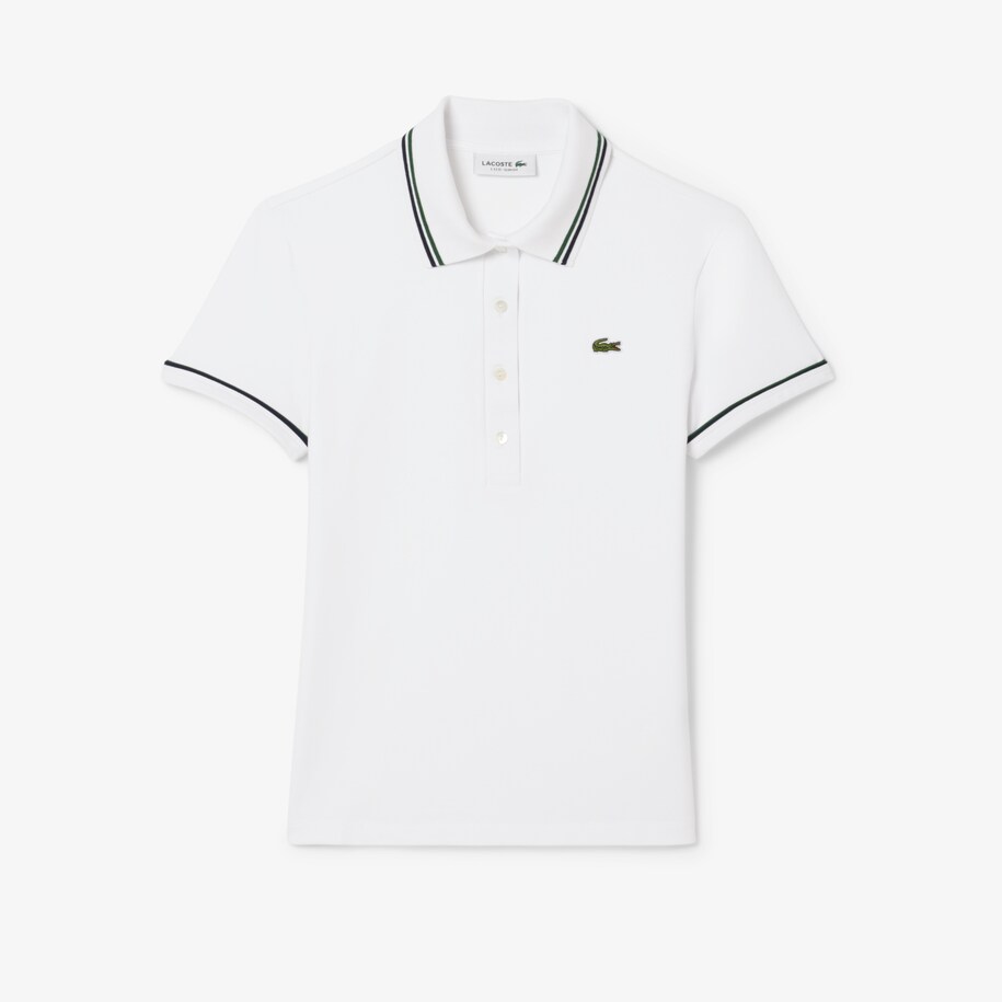 L.12.D Slim Fit Trim Detail Polo Shirt image number 3