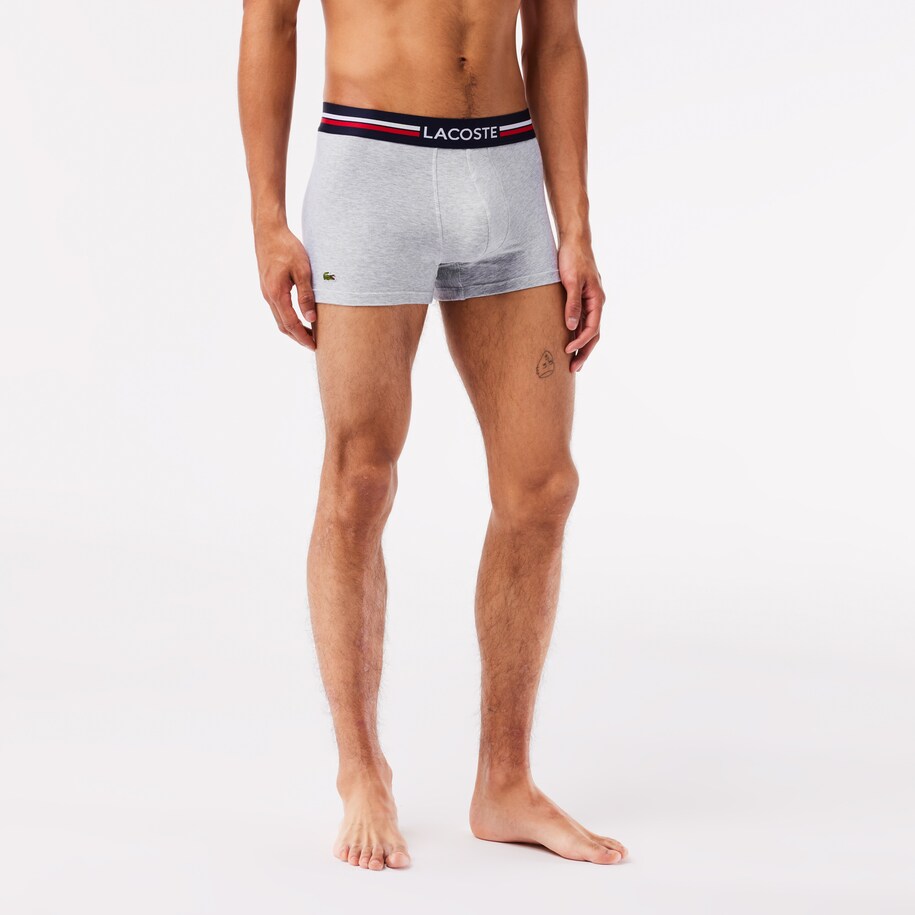 Pack Of 3 Iconic Trunks With Three-Tone Waistband image number 6