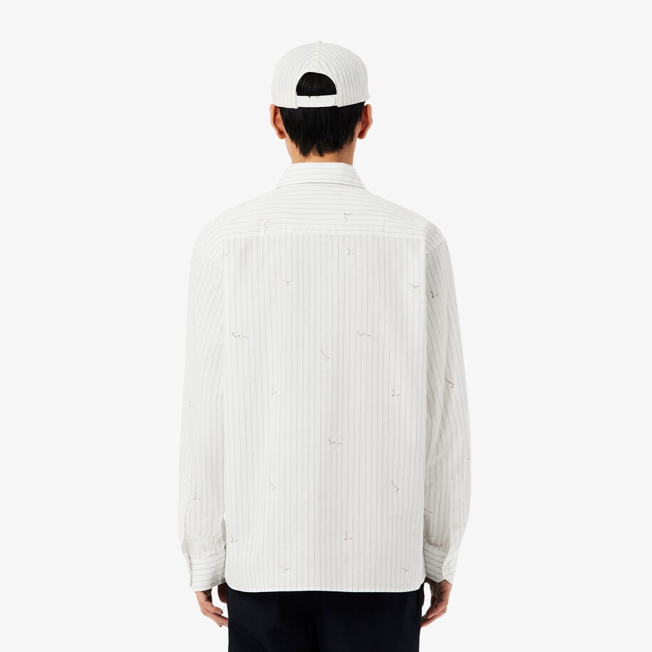 Relaxed Fit Embroidered Cotton Shirt image number 2