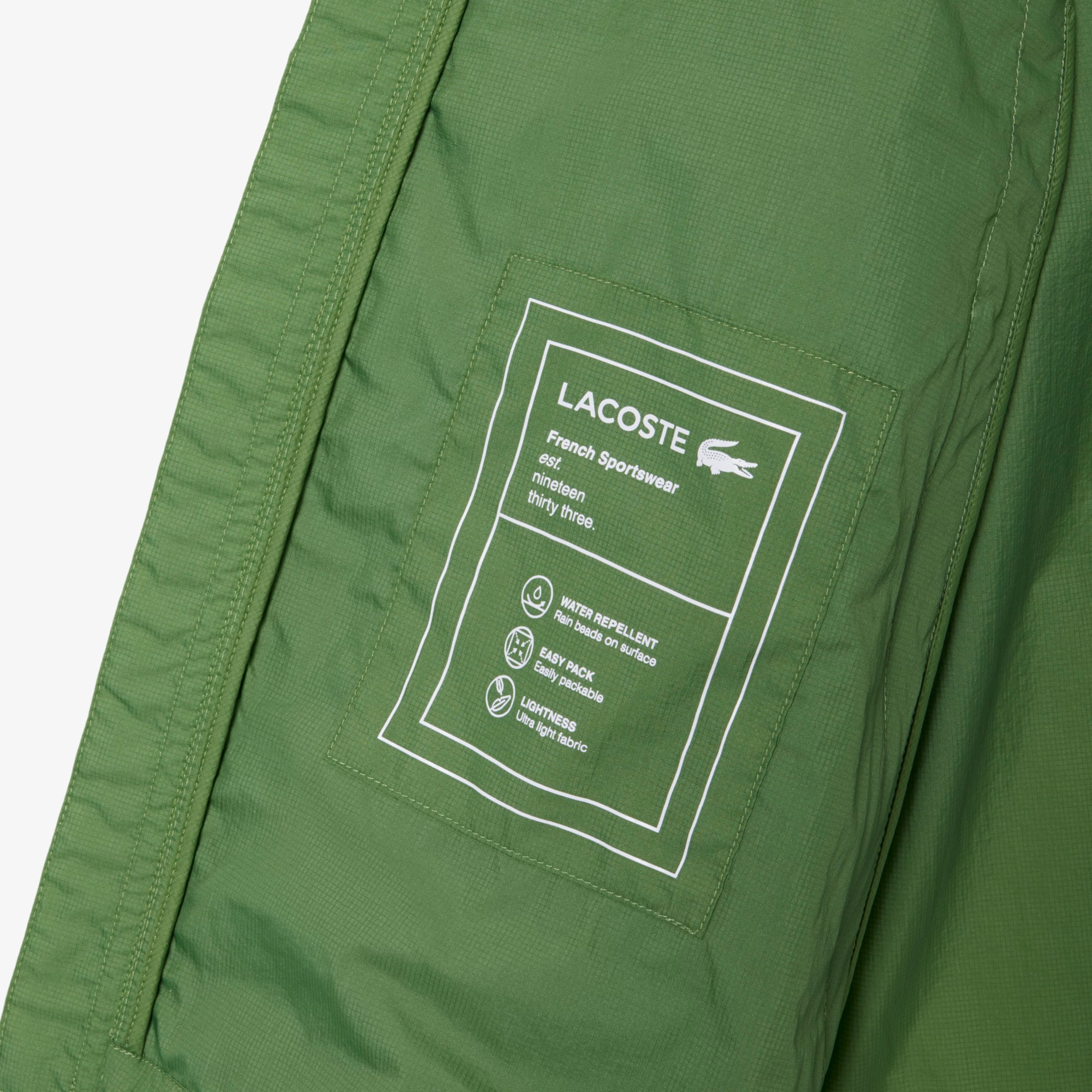 Water-Repellent Lightweight Packable Jacket image number 7