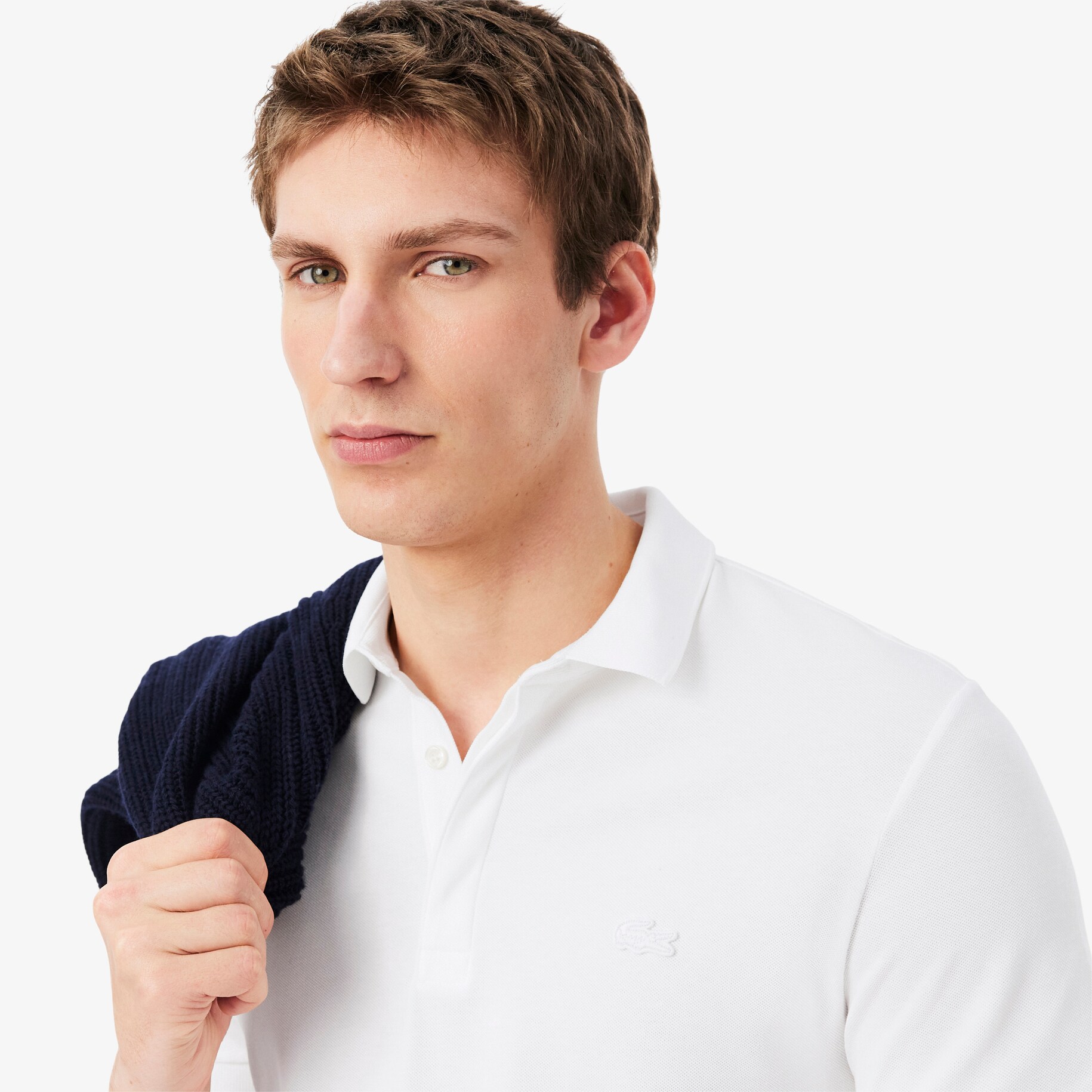 Regular Fit Paris Stretch Piqu&eacute; Polo Shirt image number 1