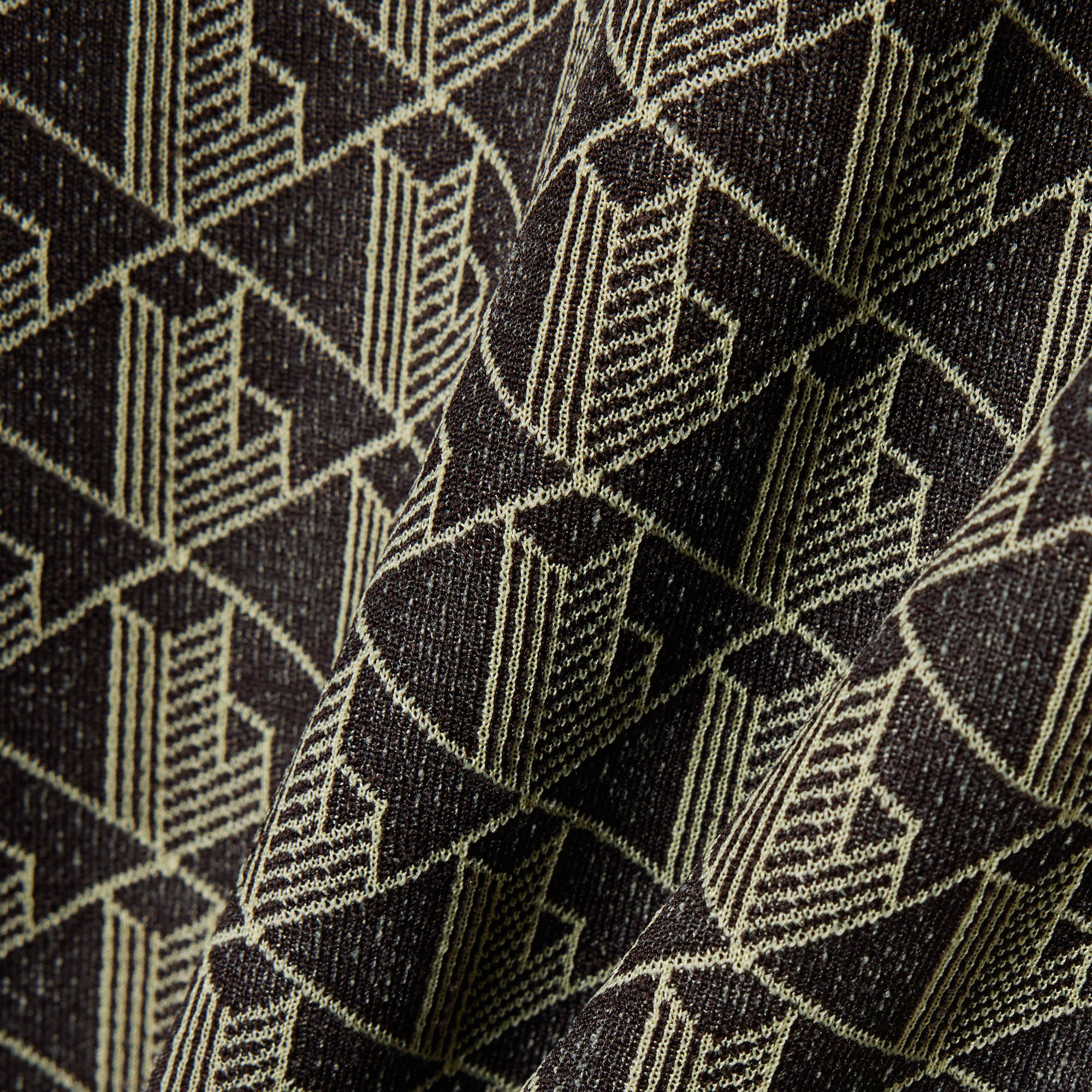 Slim Fit Monogram Jacquard T-shirt image number 5