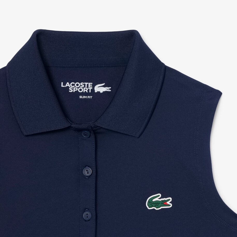 Slim Fit UV Protect Stretch Golf Polo Shirt image number 4